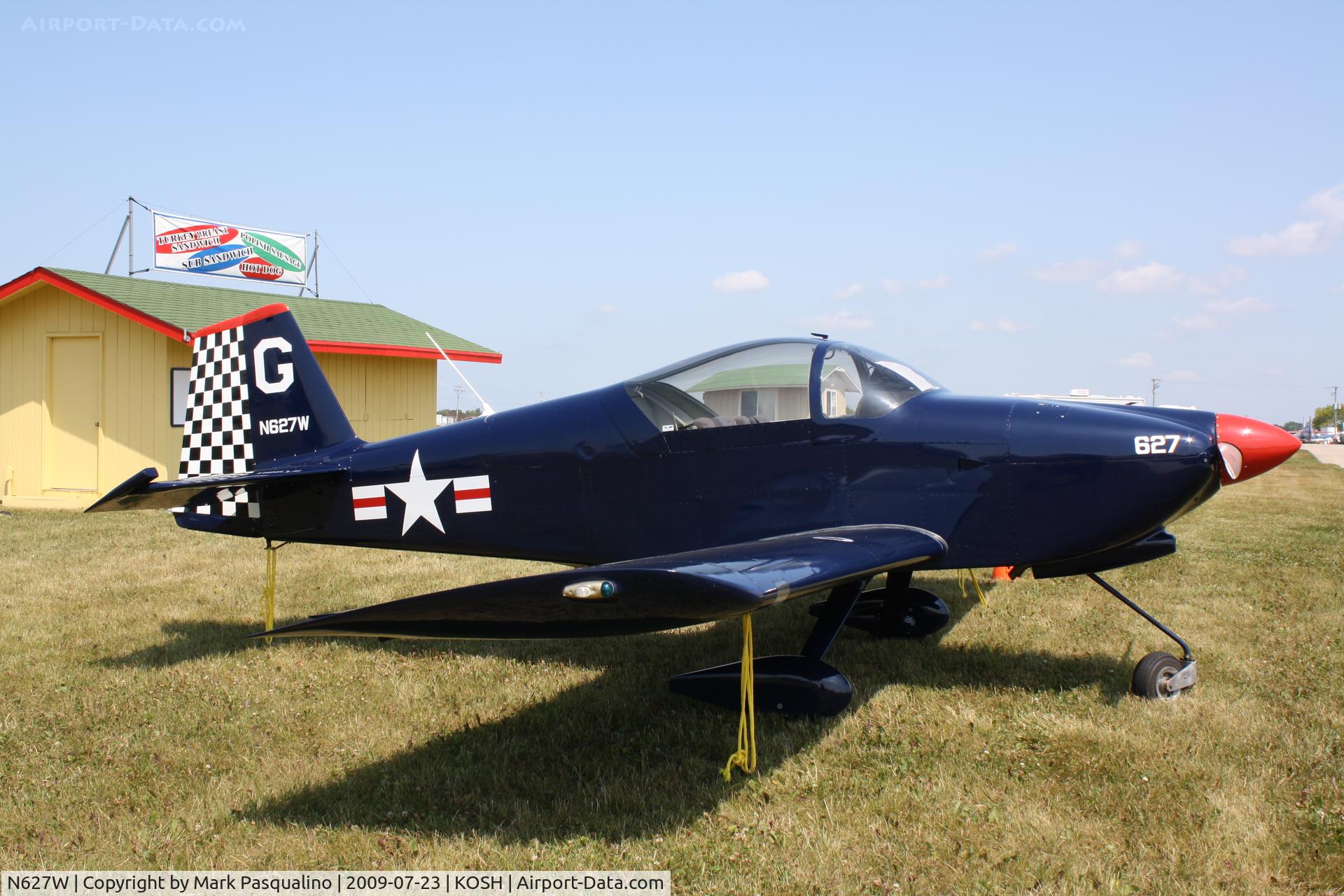 N627W, 1997 Vans RV-6A C/N 23651, RV-6A