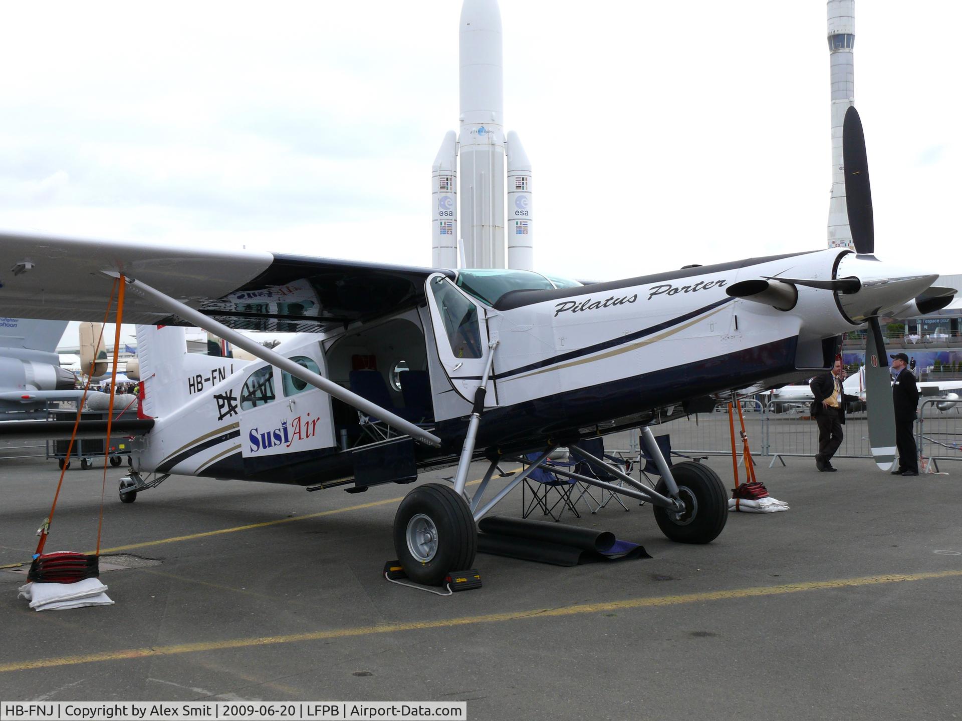 HB-FNJ, 2009 Pilatus PC-6/B2-H4 Turbo Porter C/N 965, Pilatus PC-6 B2/H4 Turbo Porter HB-FNJ Pilatus to becom PK-VVQ Susi Air