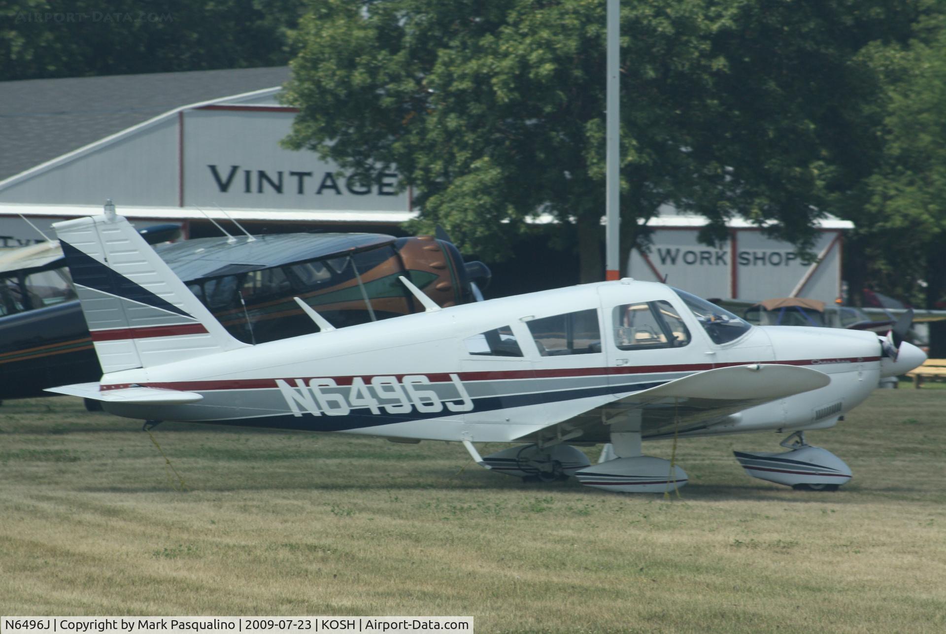 N6496J, 1968 Piper PA-28-180 Cherokee C/N 28-4928, Piper PA-28-180