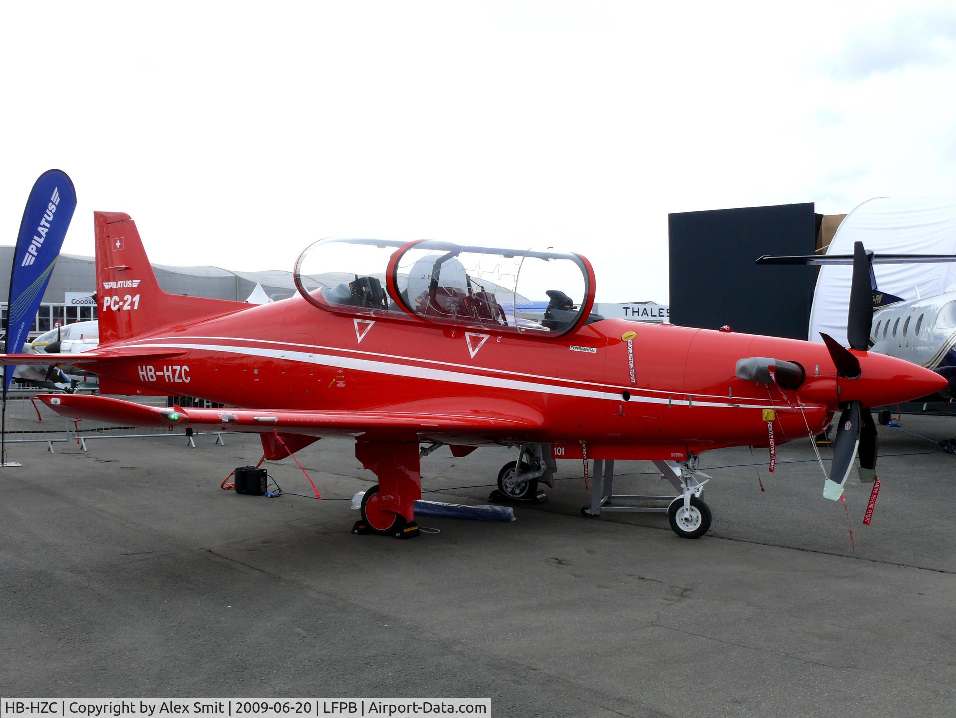 HB-HZC, 2005 Pilatus PC-21 C/N 101, Pilatus PC21 HB-HZC Prototype