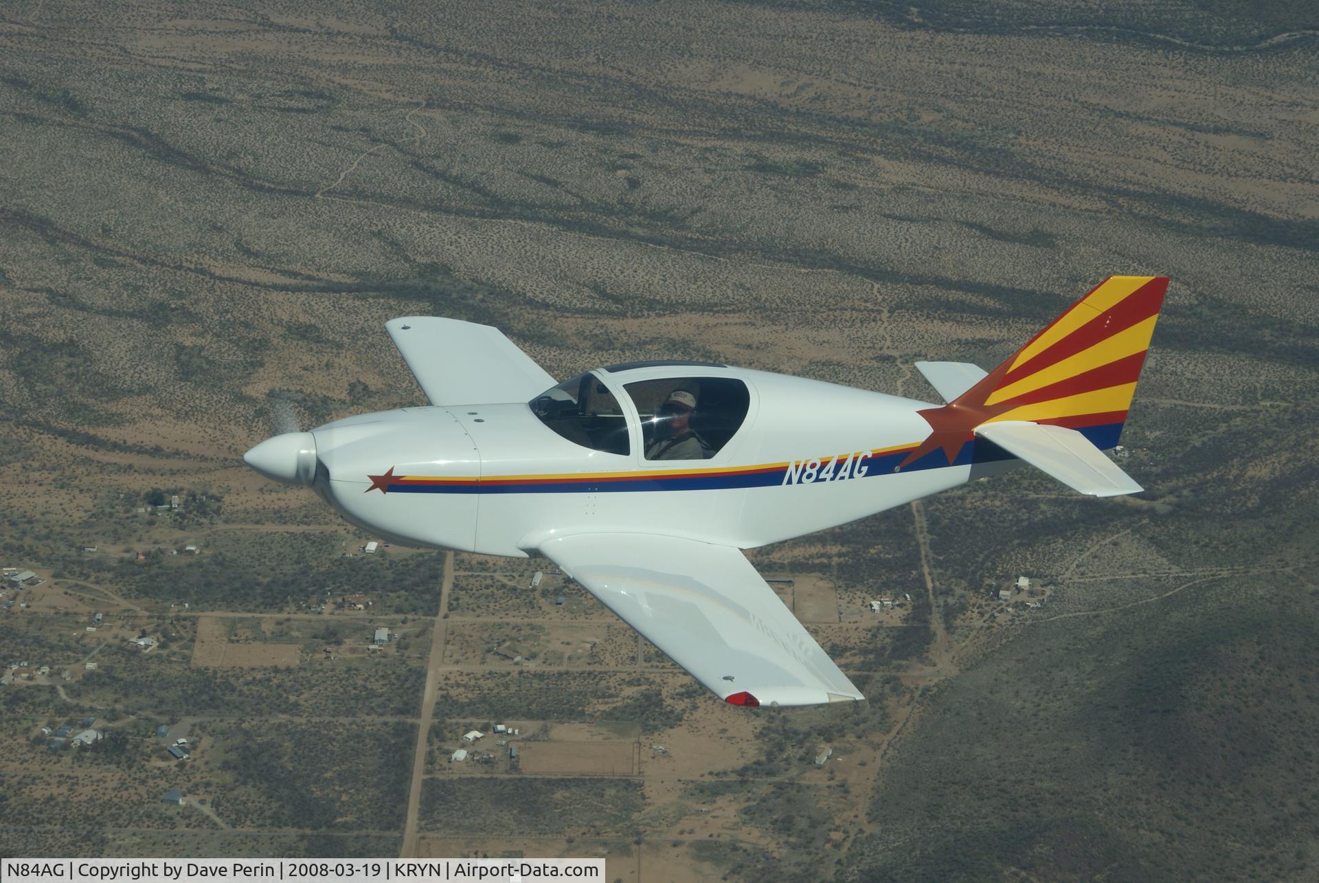 N84AG, 1984 Stoddard-Hamilton Glasair SH-2 RG C/N 98, Latest colors of N84AG