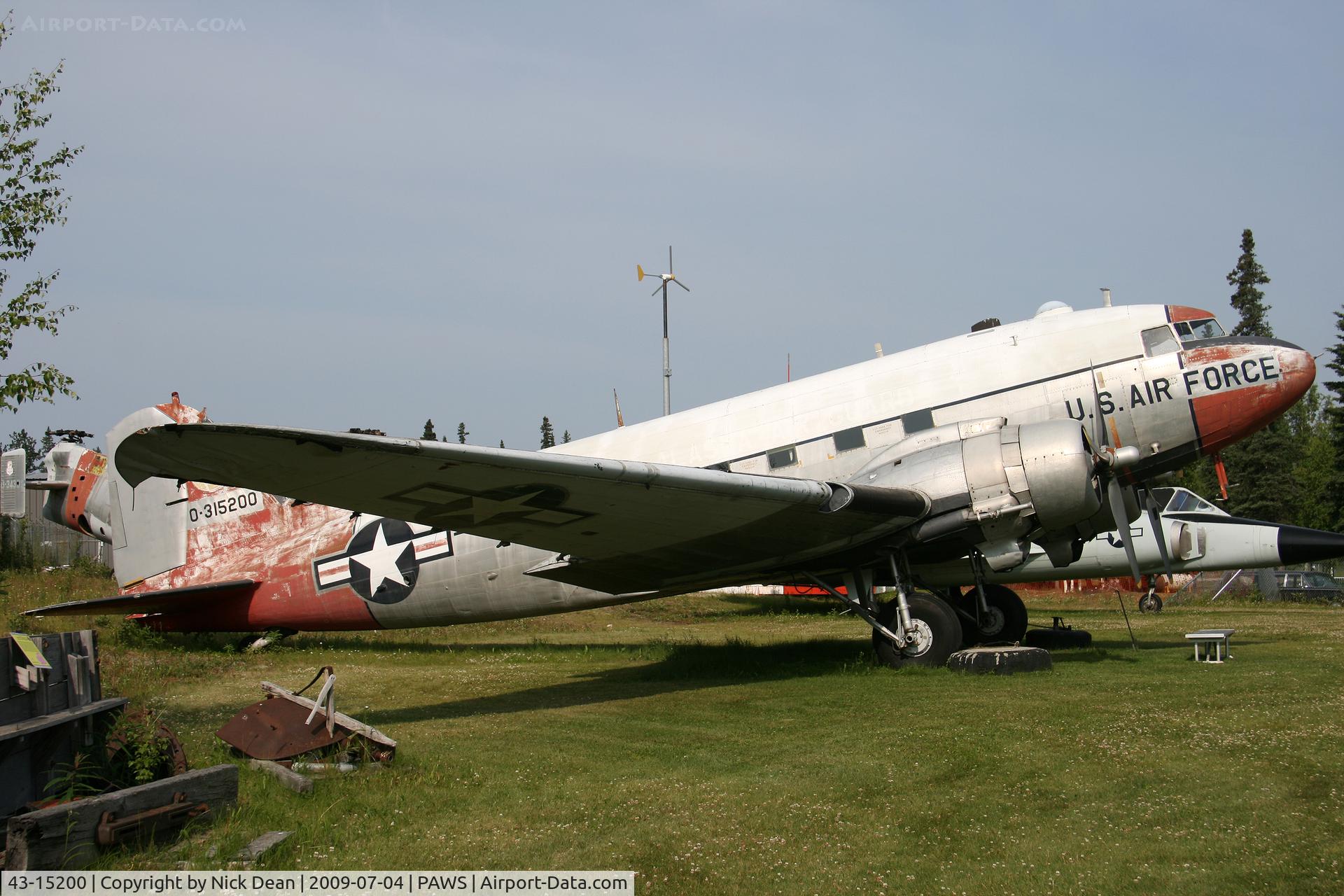 43-15200, 1943 Douglas C-47A-80-DL C/N 19666, Alaska Transportation Museum