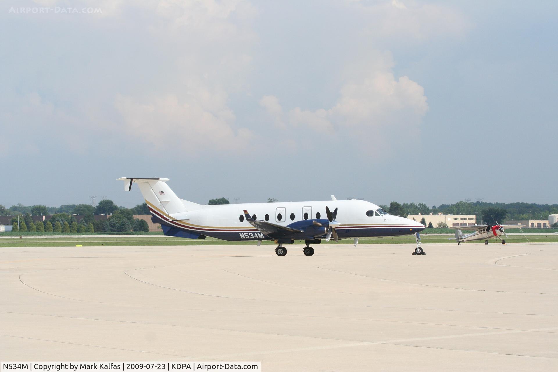 N534M, 1998 Raytheon 1900D C/N UE-333, Menards, Raytheon Aircraft Company 1900D, N534M on the ramp at KDPA.