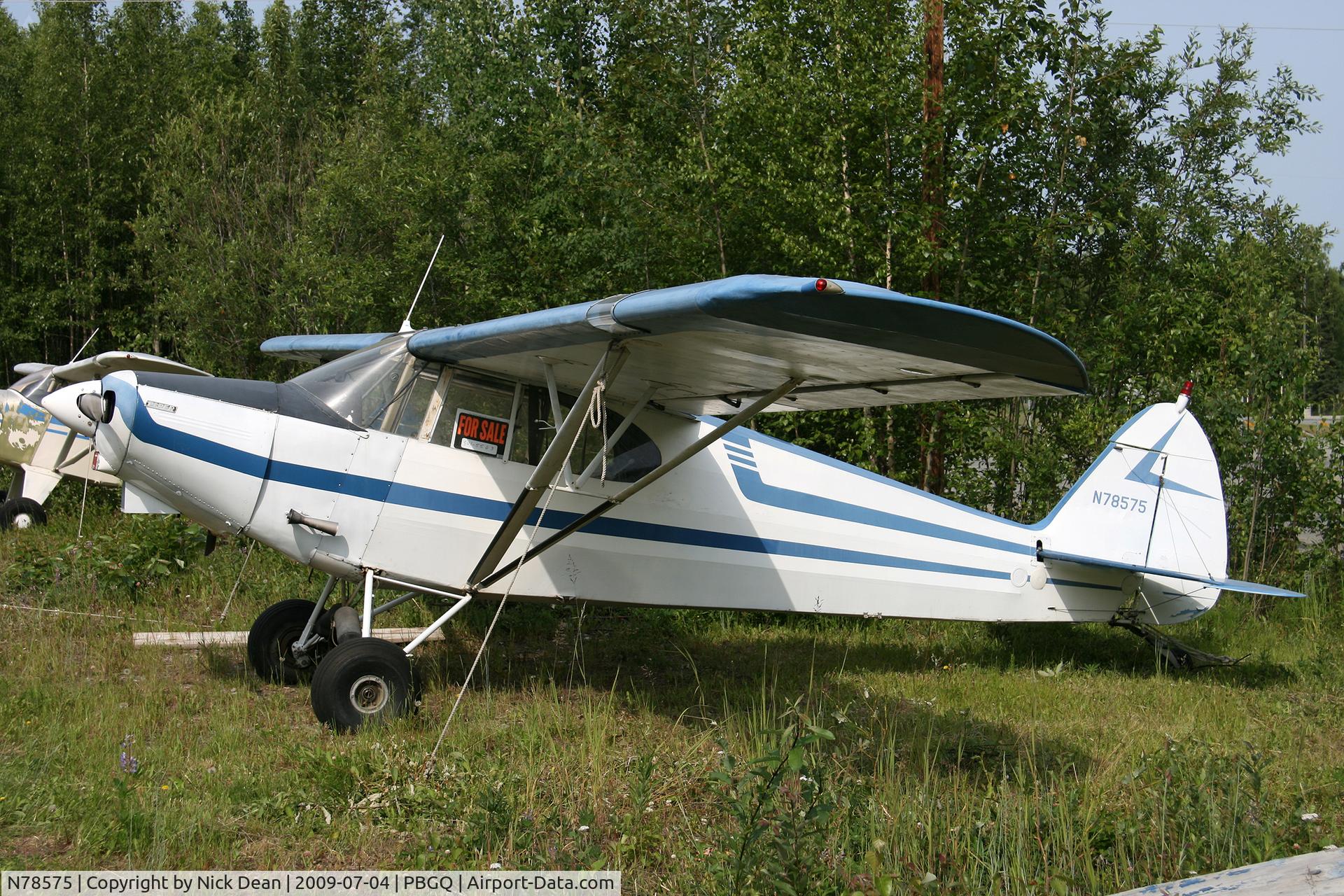 N78575, 1947 Piper PA-12 Super Cruiser C/N 12-3951, PBGQ