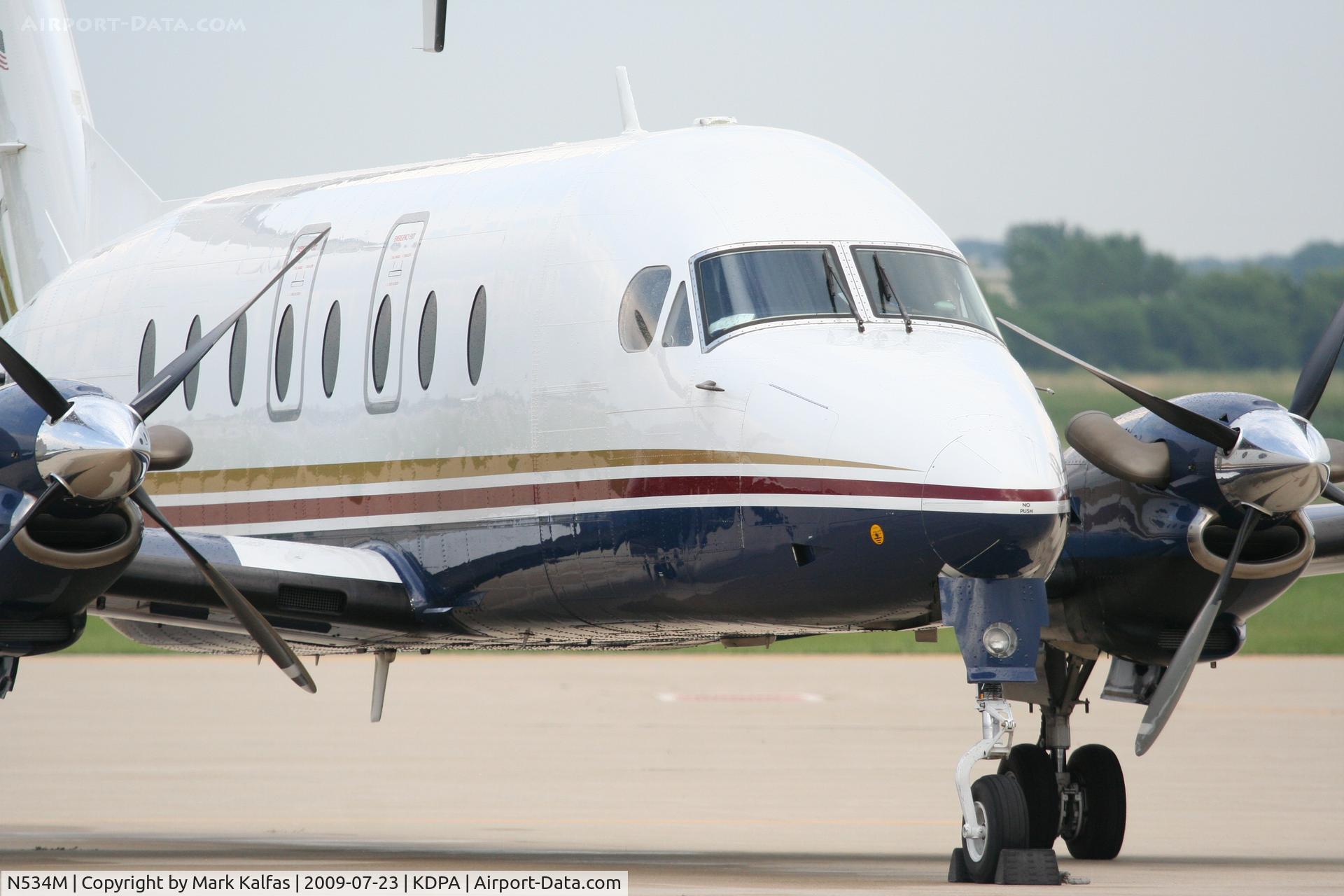 N534M, 1998 Raytheon 1900D C/N UE-333, Menards, Raytheon Aircraft Company 1900D, N534M on the ramp at KDPA.