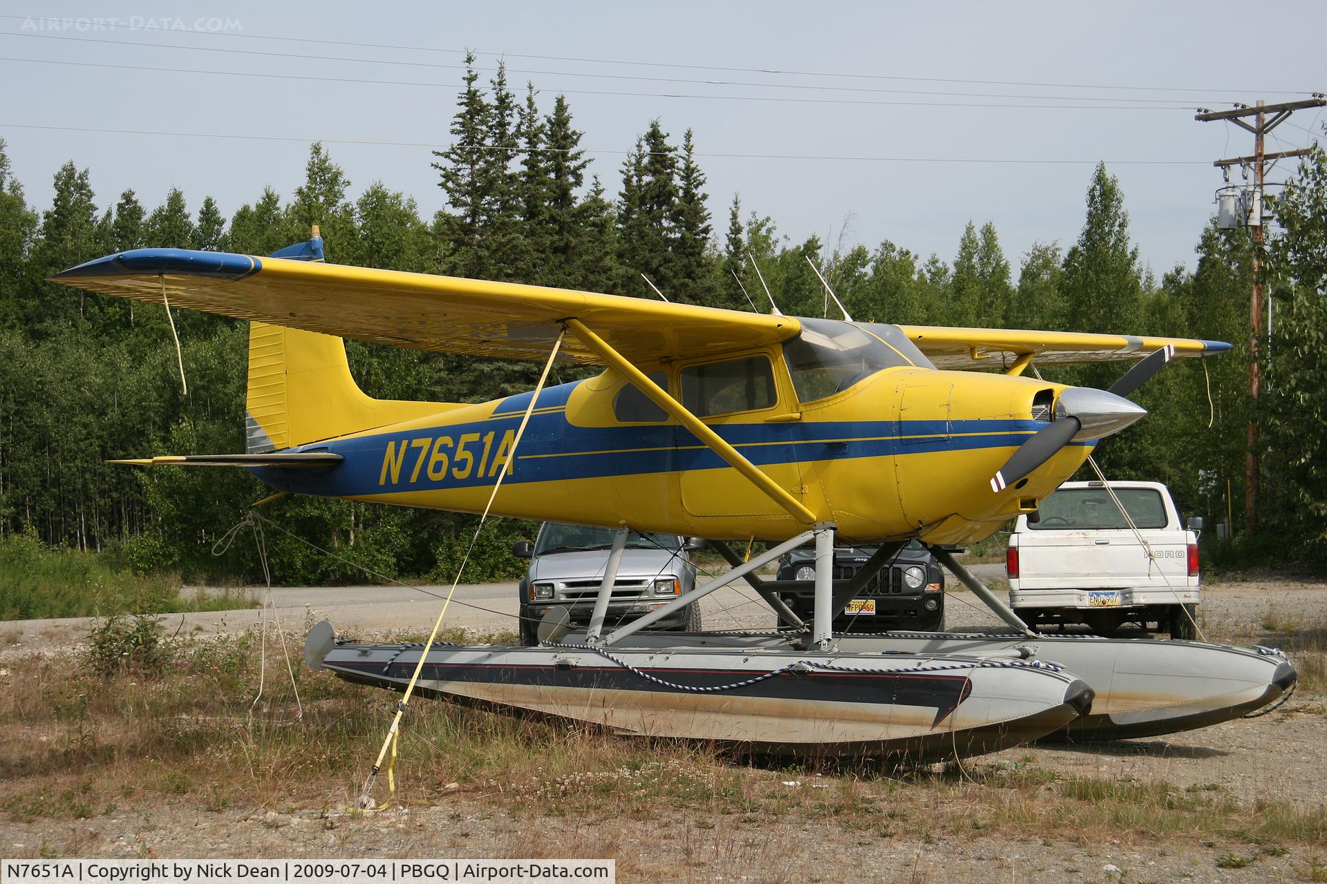 N7651A, 1956 Cessna 180 C/N 32548, PBGQ