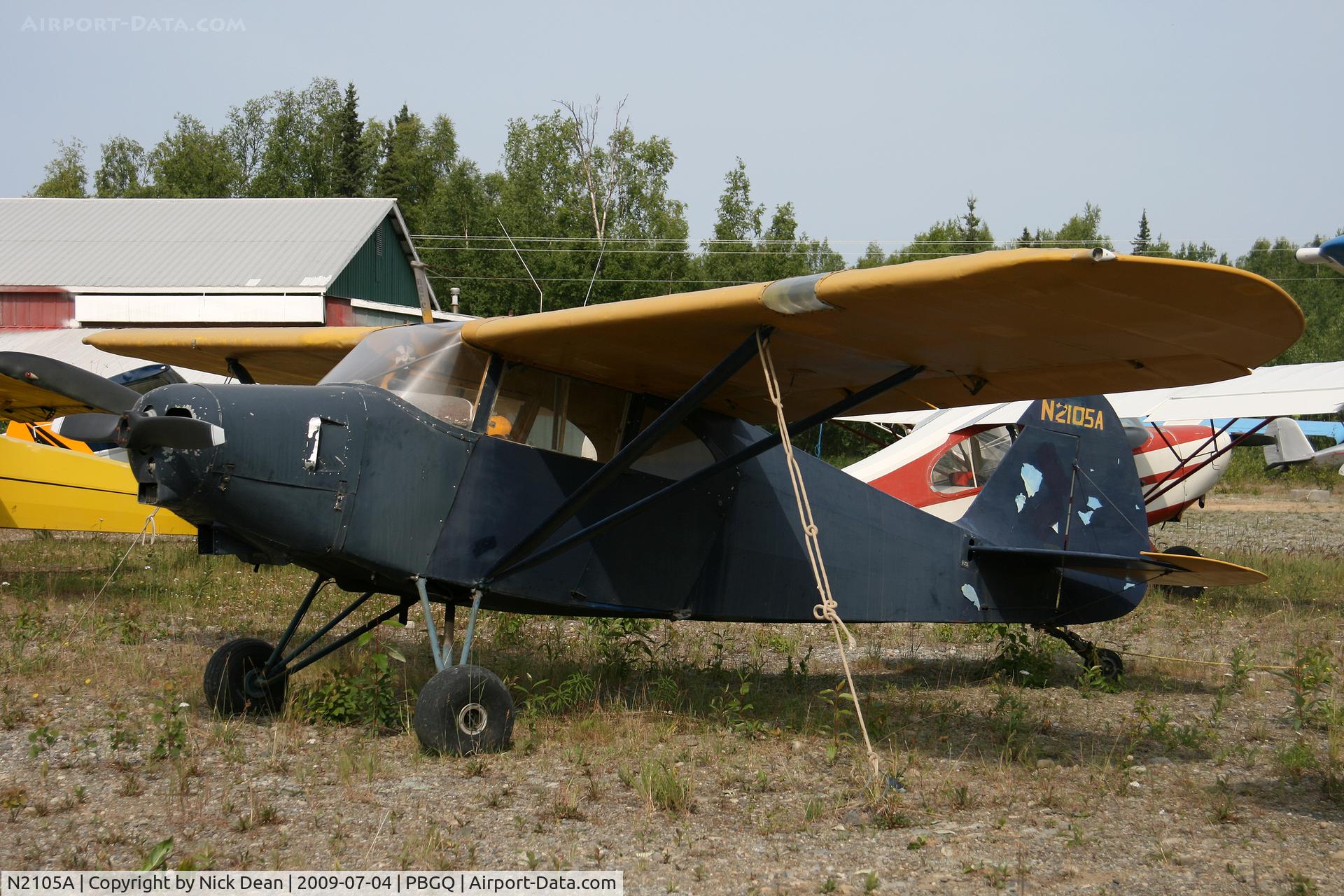 N2105A, 1952 Piper PA-20-135 Pacer C/N 20-889, PBGQ
