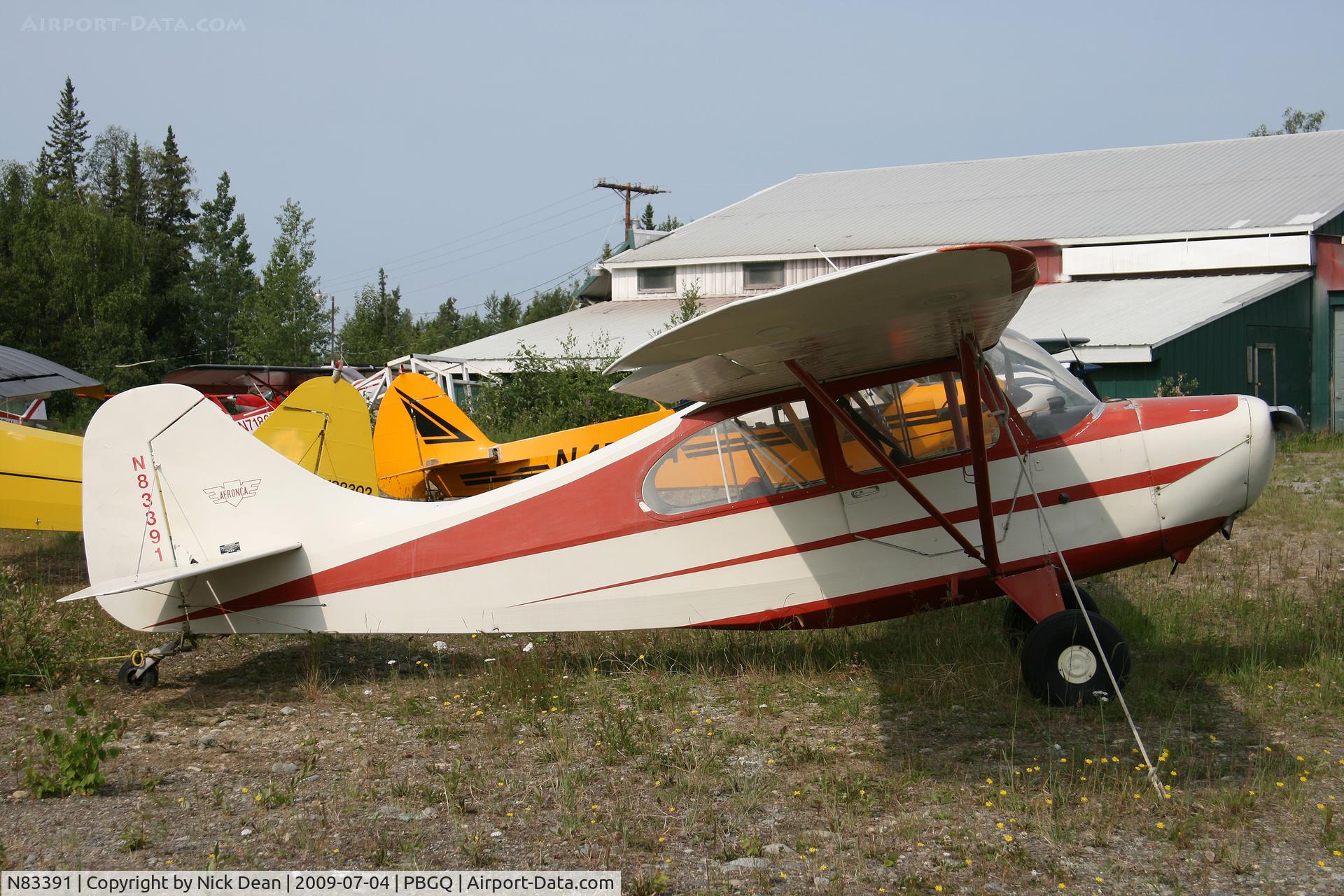 N83391, 1946 Aeronca 7DC C/N 7AC2058, PBGQ