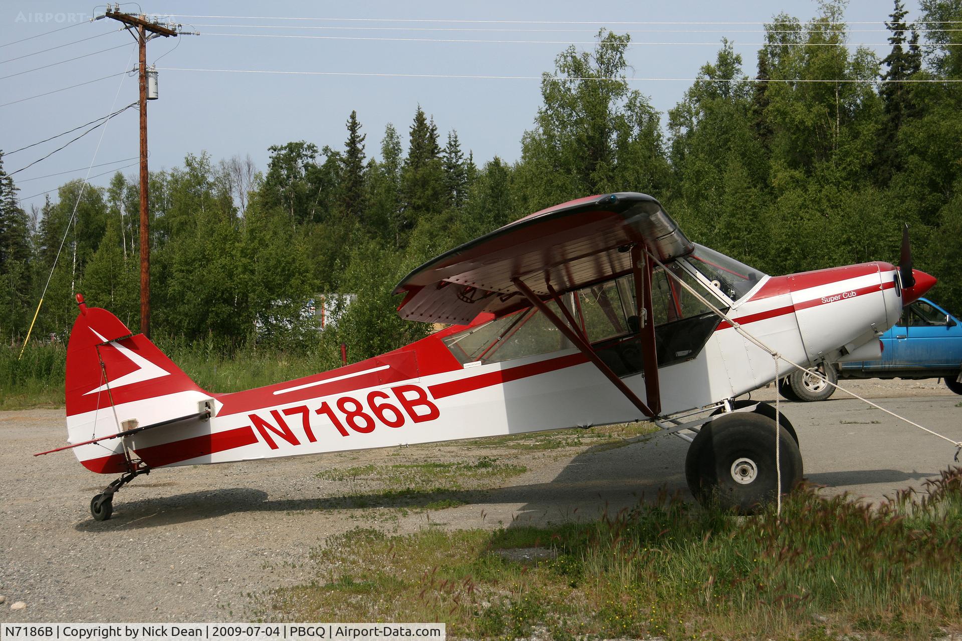 N7186B, 1956 Piper PA-18A 150 Super Cub C/N 18-5229, PBGQ
