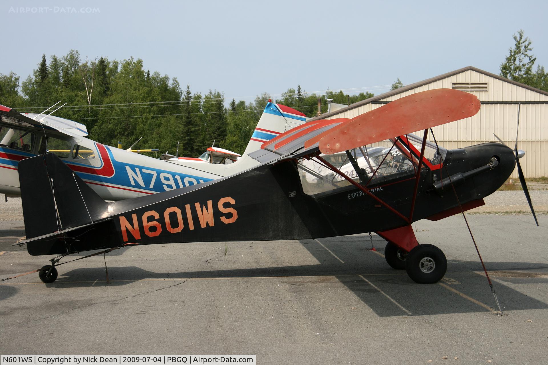 N601WS, 1988 Rans S-7 Courier C/N 87012, PBGQ