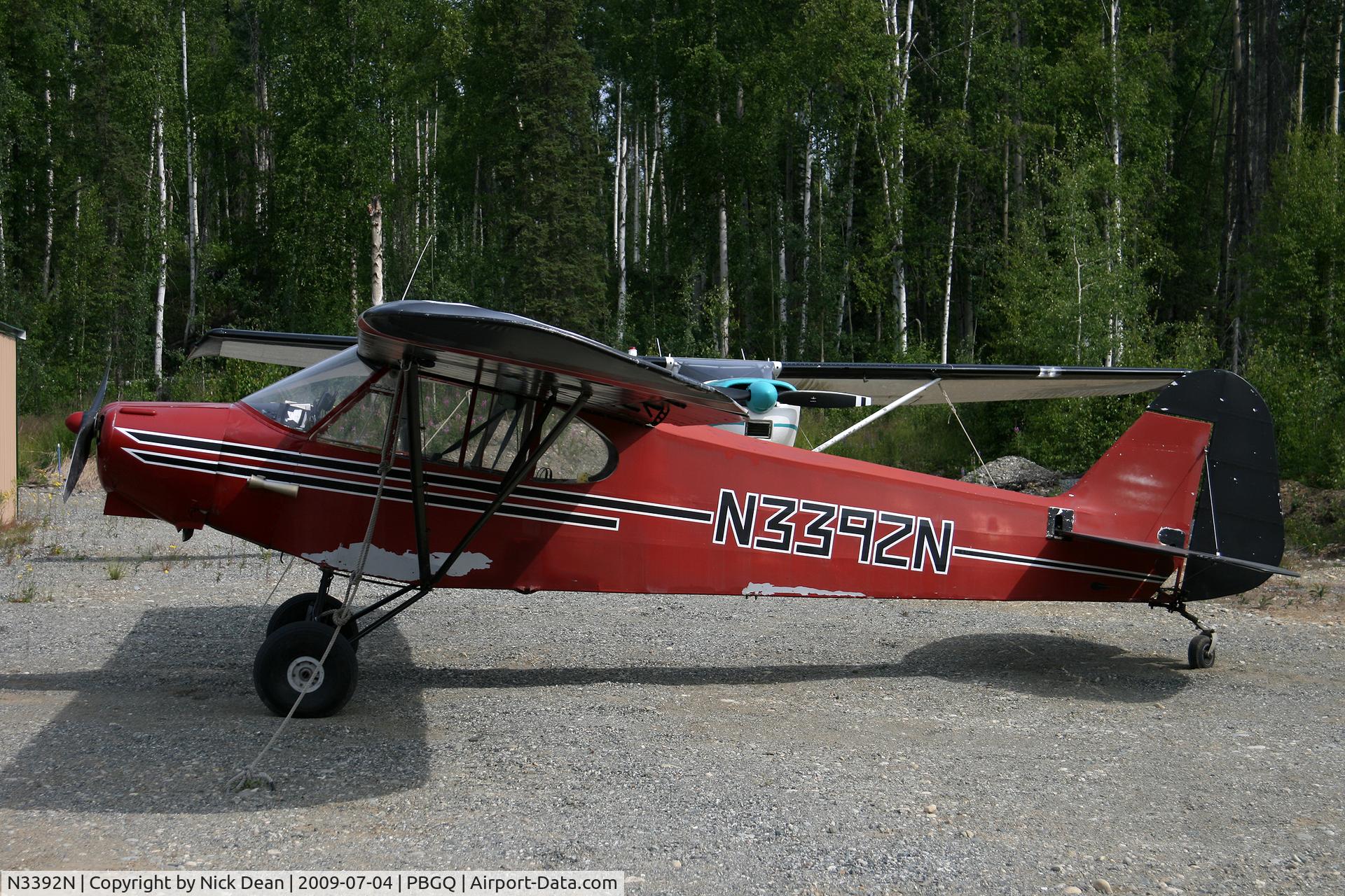 N3392N, 1946 Piper PA-11 Cub Special C/N 22594, PBGQ