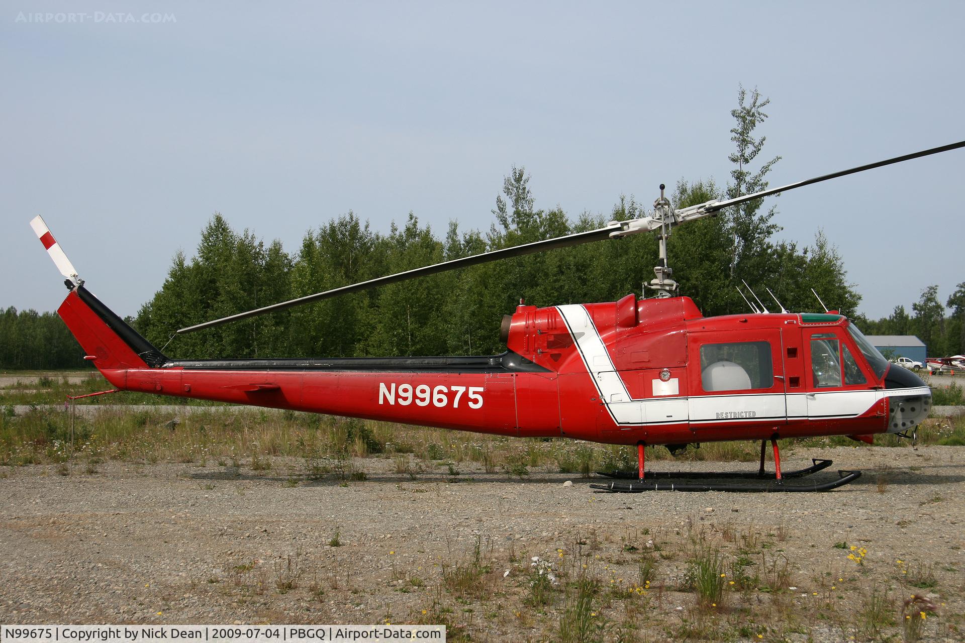 N99675, Bell 204 Iroquois (UH-1B) C/N 661, PBGQ