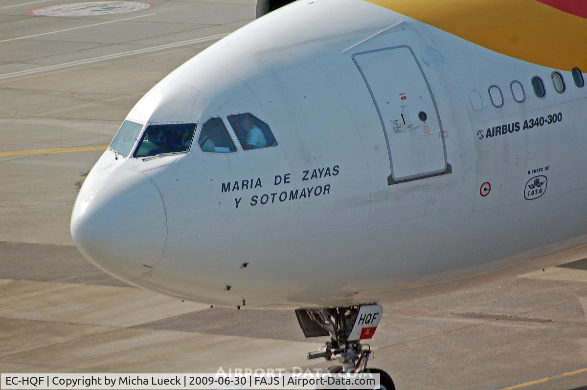 EC-HQF, 2000 Airbus A340-313X C/N 378, At Jo'burg