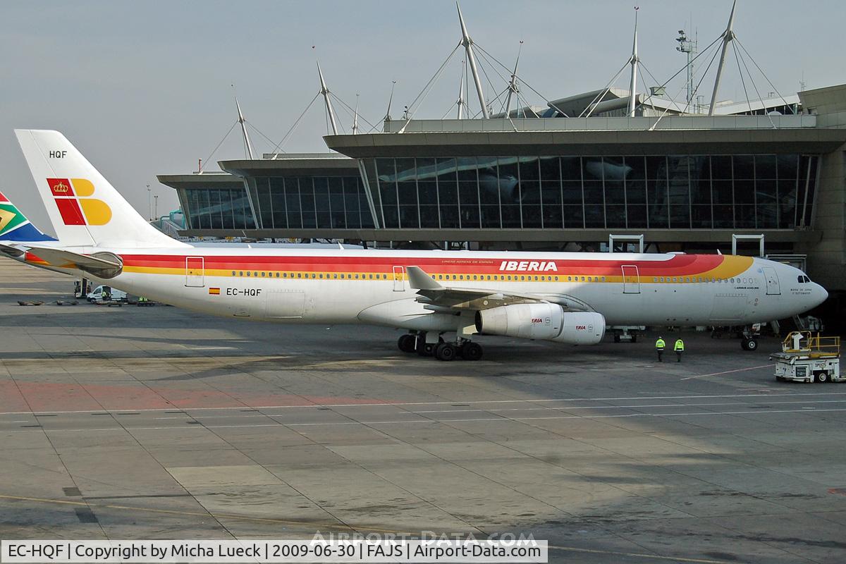 EC-HQF, 2000 Airbus A340-313X C/N 378, At Jo'burg