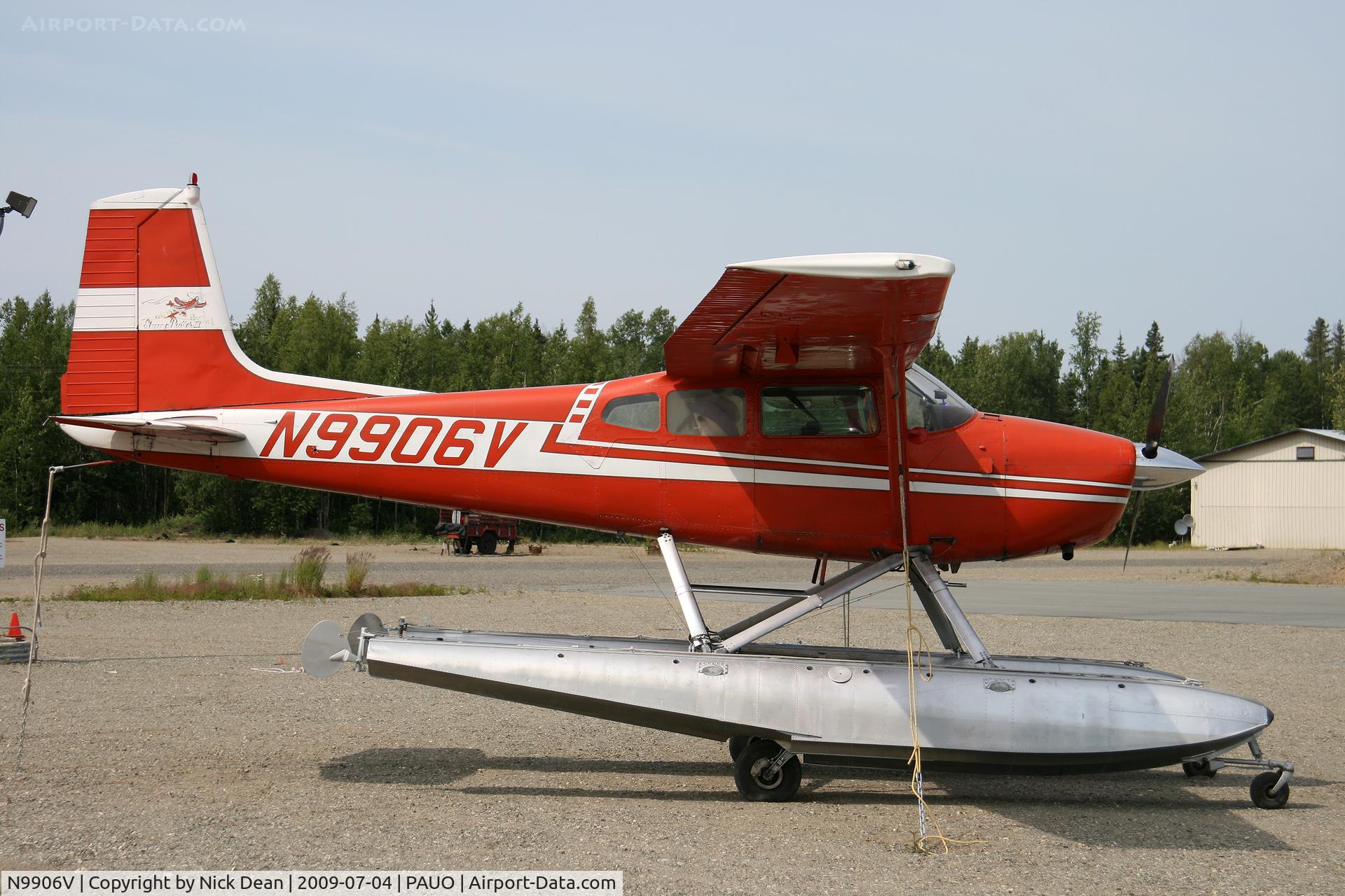 N9906V, 1966 Cessna 180H Skywagon C/N 18051758, PAUO
