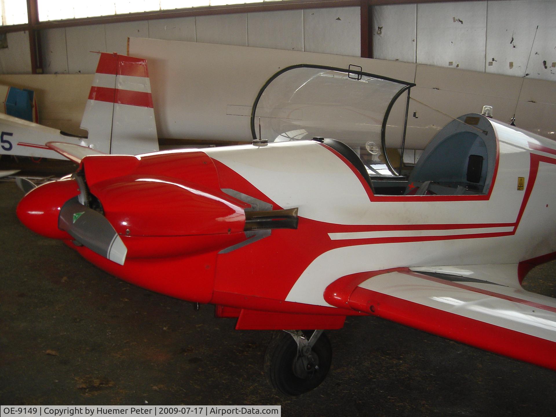 OE-9149, 1969 Sportavia-Putzer Fournier RF-4D C/N 4130, RV4 at LOLH