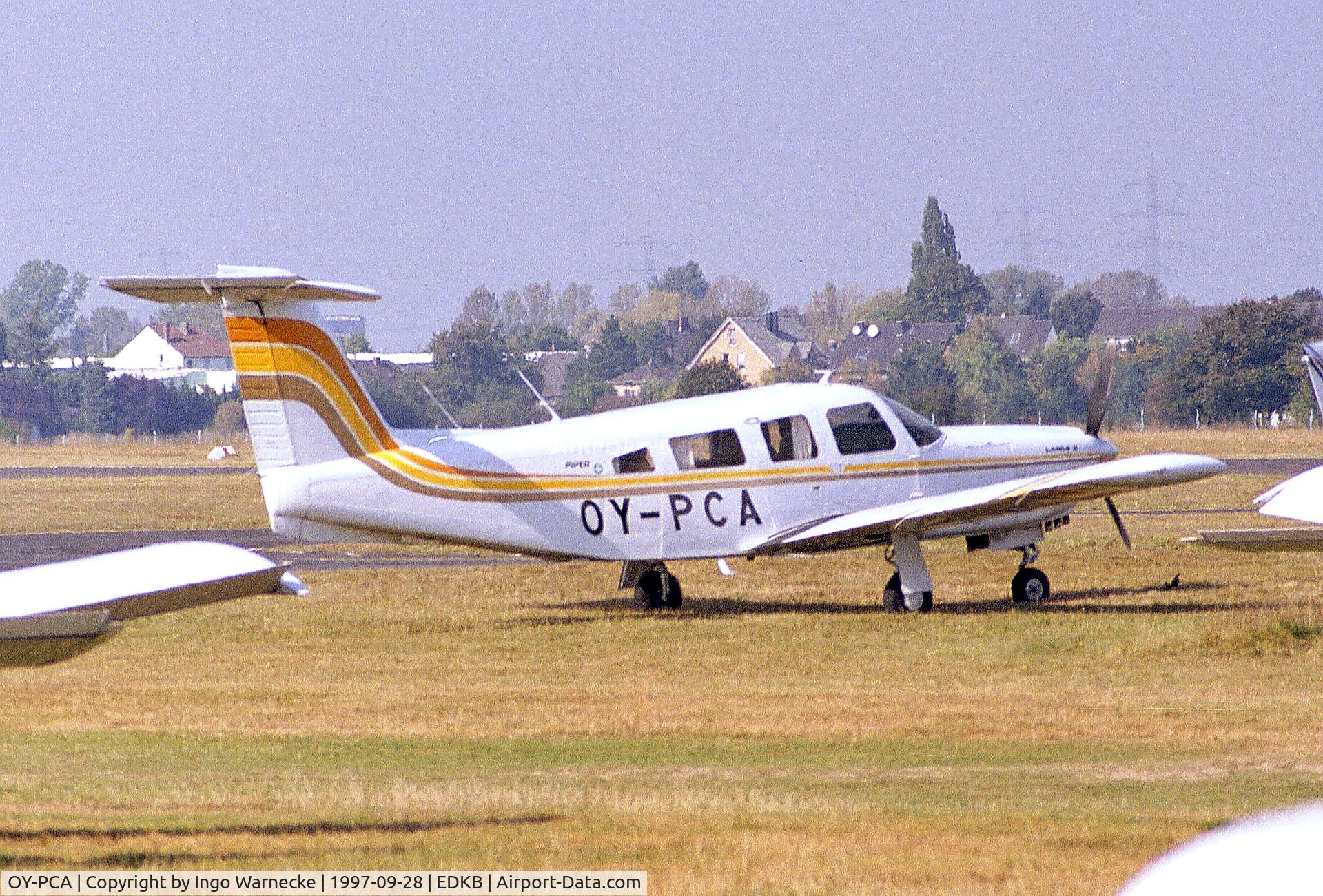 OY-PCA, 1978 Piper PA-32RT-300 Lance II C/N 32R-7885087, Piper PA-32RT-300 Lance II at Bonn-Hangelar airfield