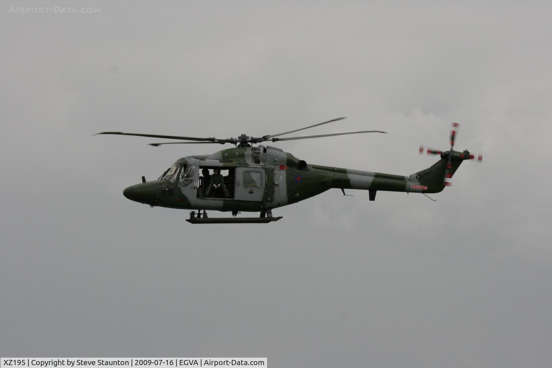XZ195, 1978 Westland Lynx AH.7 C/N 097, Taken at the Royal International Air Tattoo 2009