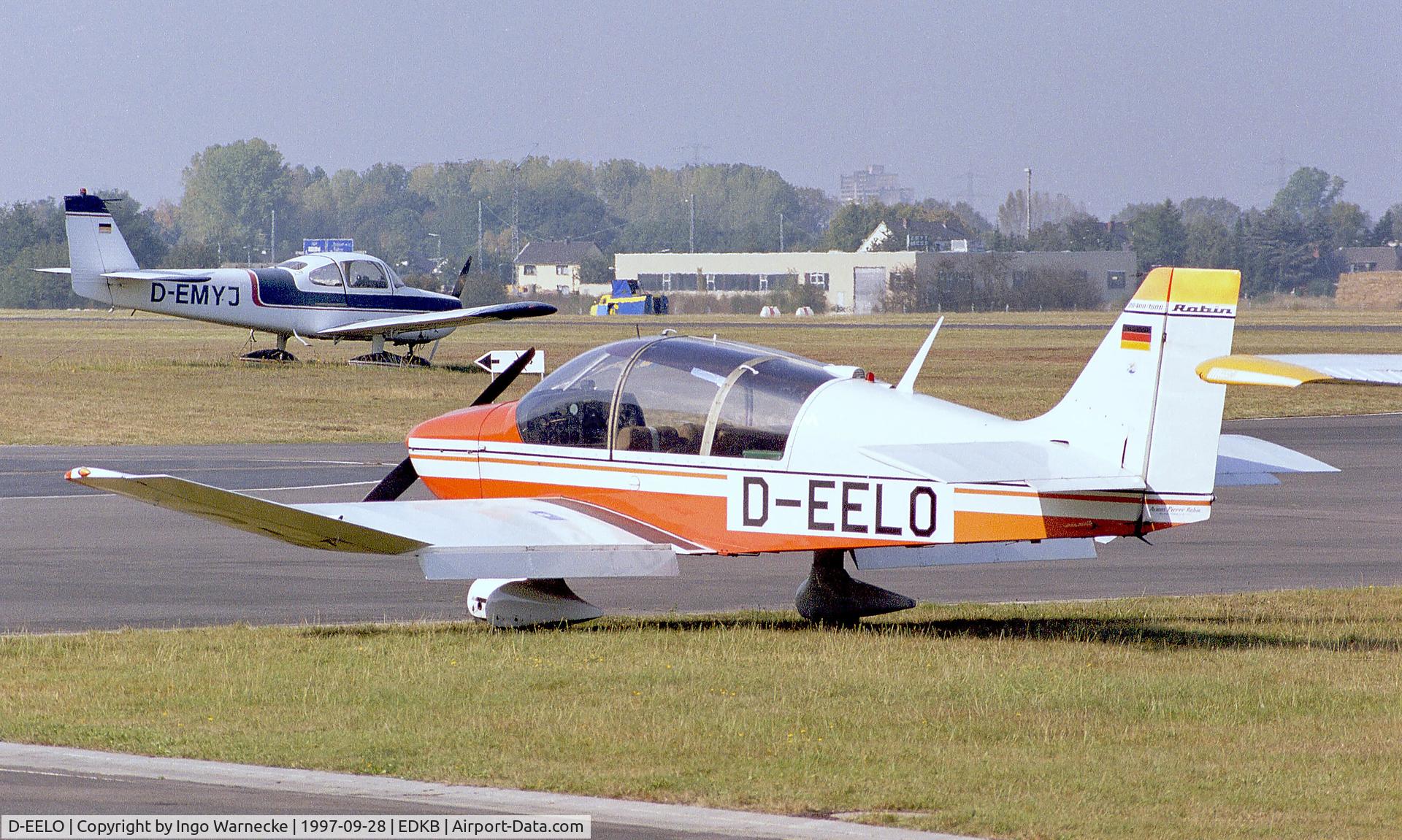 D-EELO, Robin DR-400-180R Remorqueur Regent C/N 0951, Robin DR.400-180R Remorqueur at Bonn-Hangelar airfield