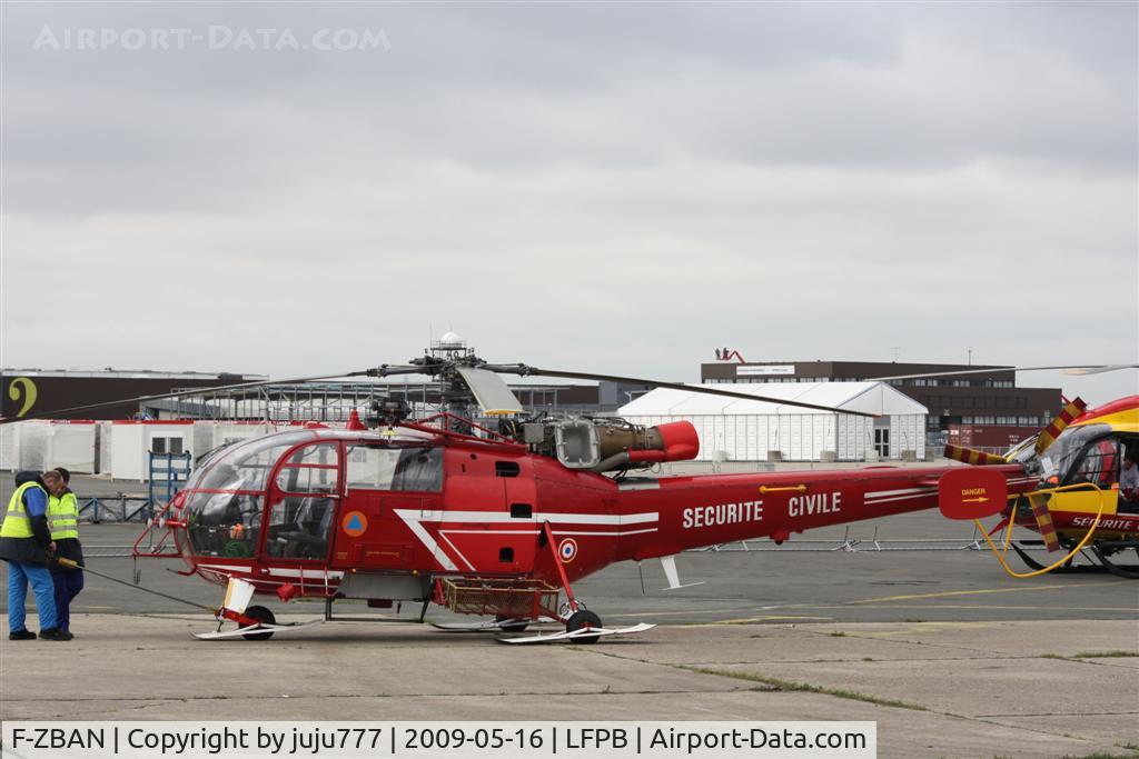 F-ZBAN, Aérospatiale SA-316B Alouette III C/N 1115, last landing at Musée de l'Air