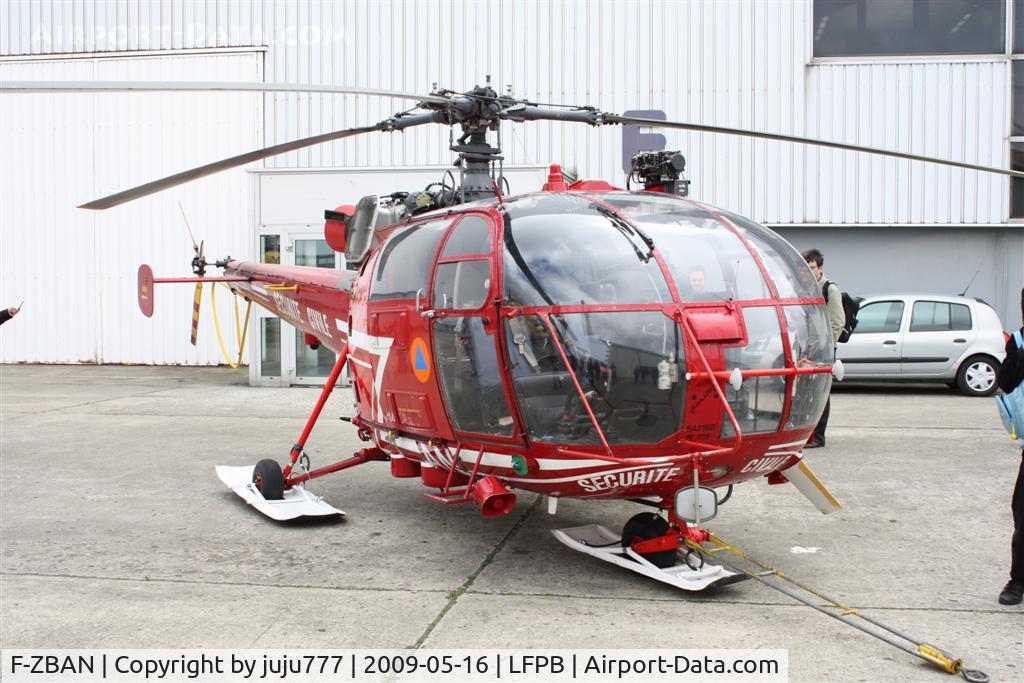 F-ZBAN, Aérospatiale SA-316B Alouette III C/N 1115, last landing at Musée de l'Air