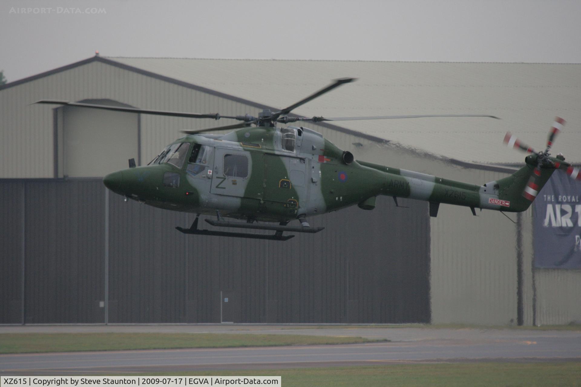 XZ615, 1980 Westland Lynx AH.7 C/N 162, Taken at the Royal International Air Tattoo 2009