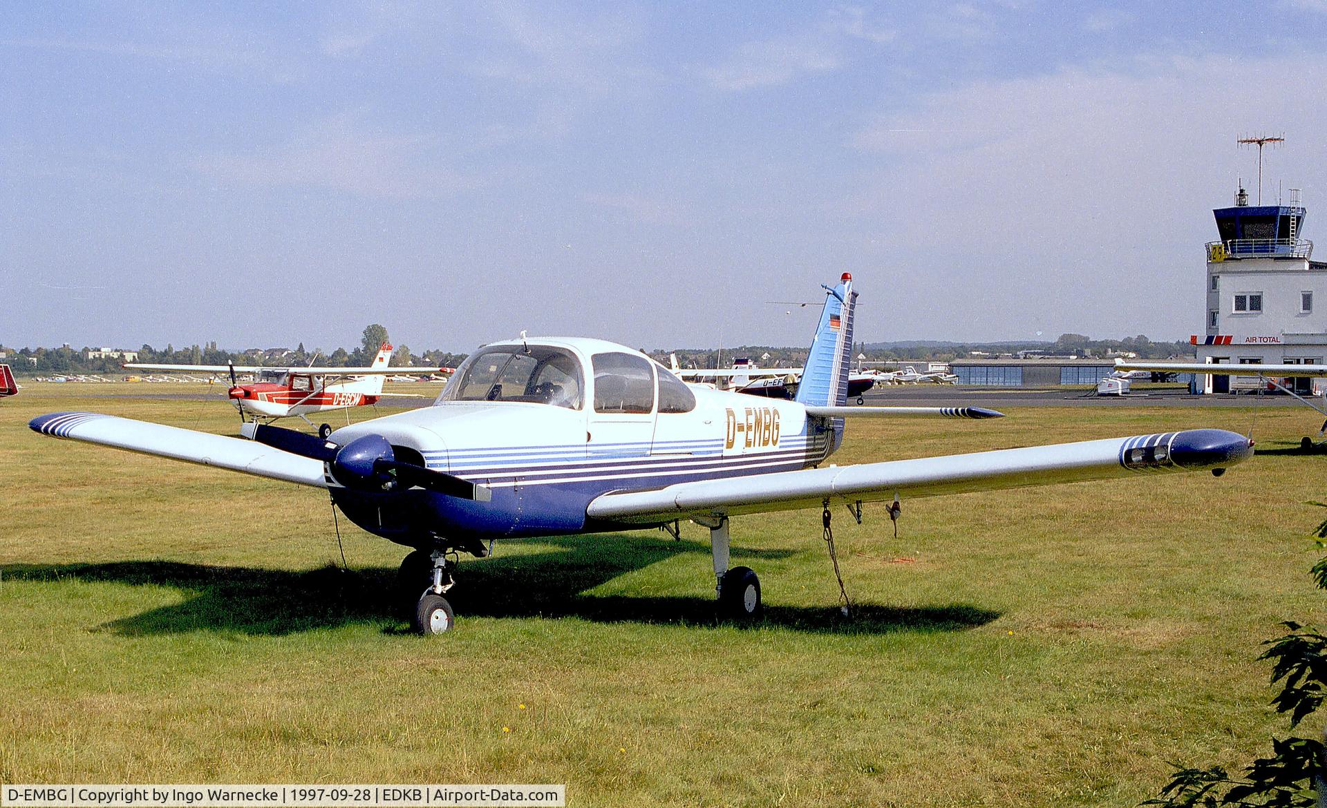D-EMBG, Fuji FA-200-180 Aero Subaru C/N 157, Fuji FA.200-180 Aero Subaru at Bonn-Hangelar airfield