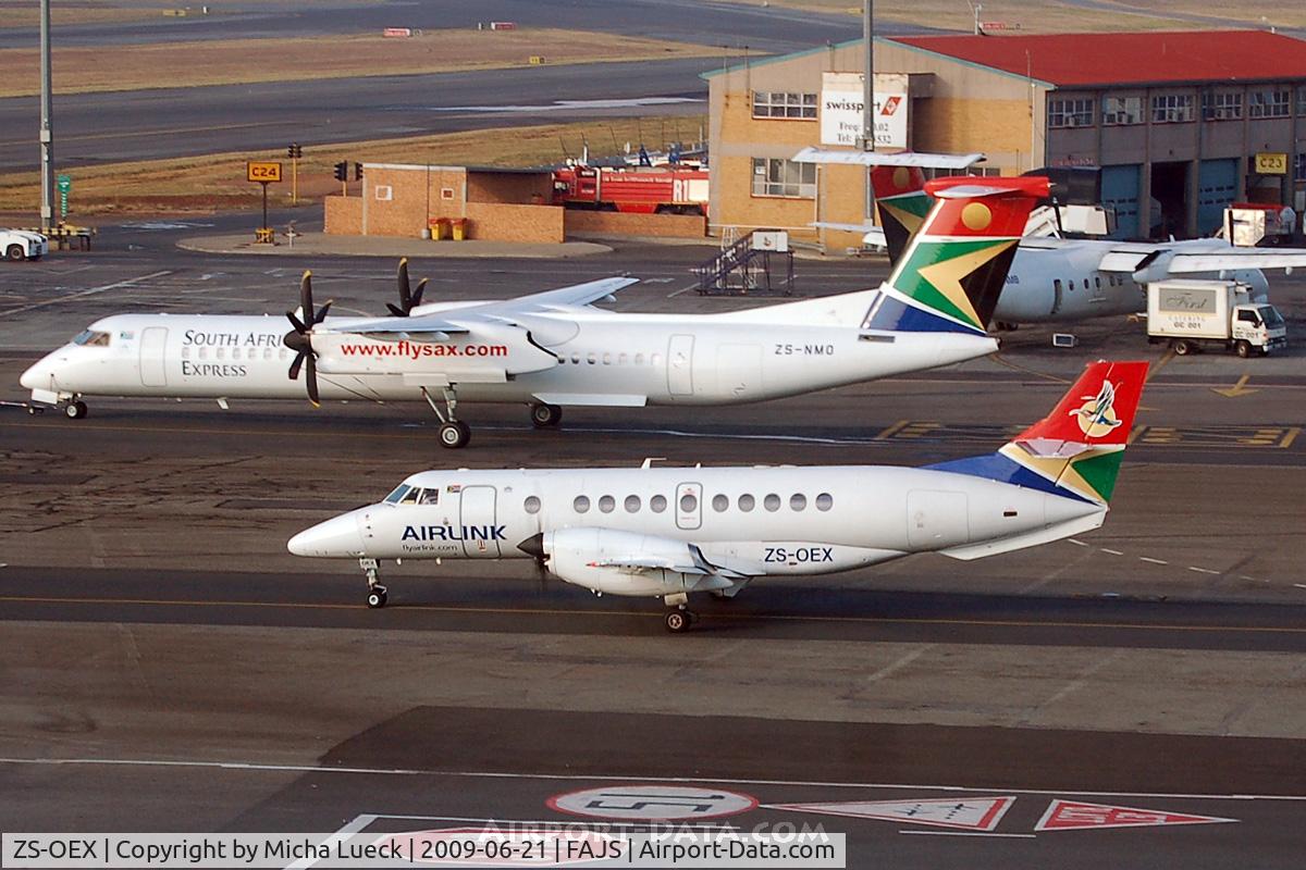 ZS-OEX, 1997 British Aerospace Jetstream 41 C/N 41103, At Jo'burg