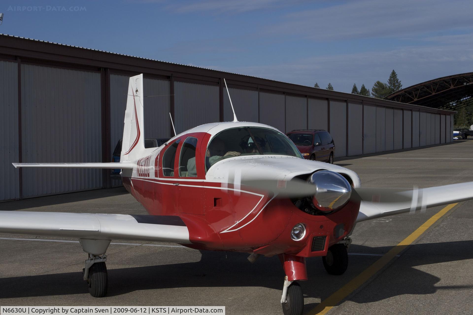 N6630U, 1963 Mooney M20D Master C/N 125, Fixed-gear M20D Master
