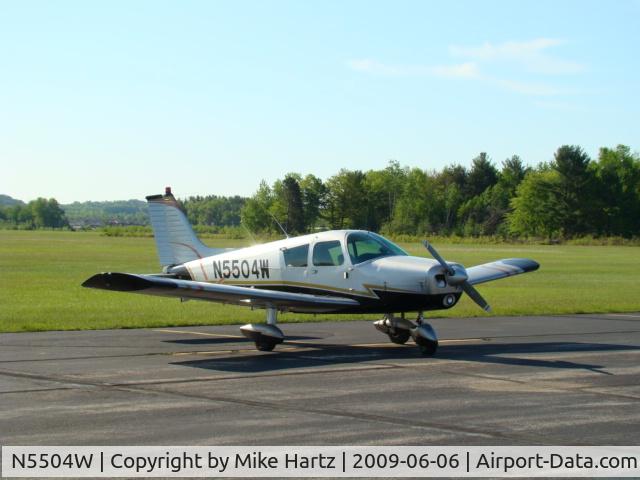N5504W, 1962 Piper PA-28-160 Cherokee C/N 28-591, Taken at Shawano, Wi.