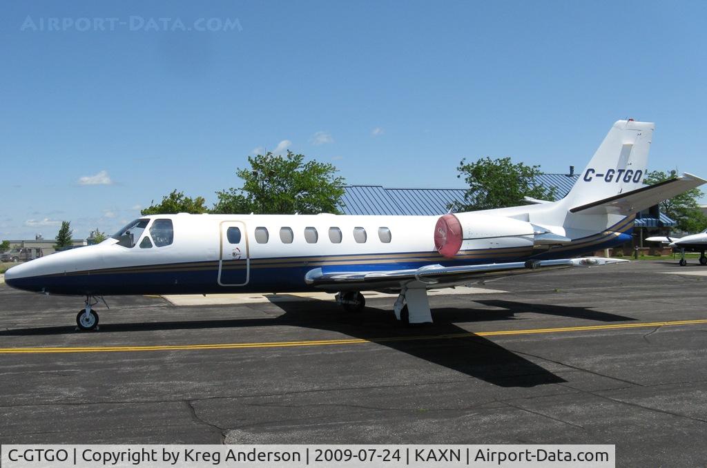 C-GTGO, 2001 Cessna 560 Citation Encore C/N 560-0576, Canadian Citation in town today, thats a first to me!