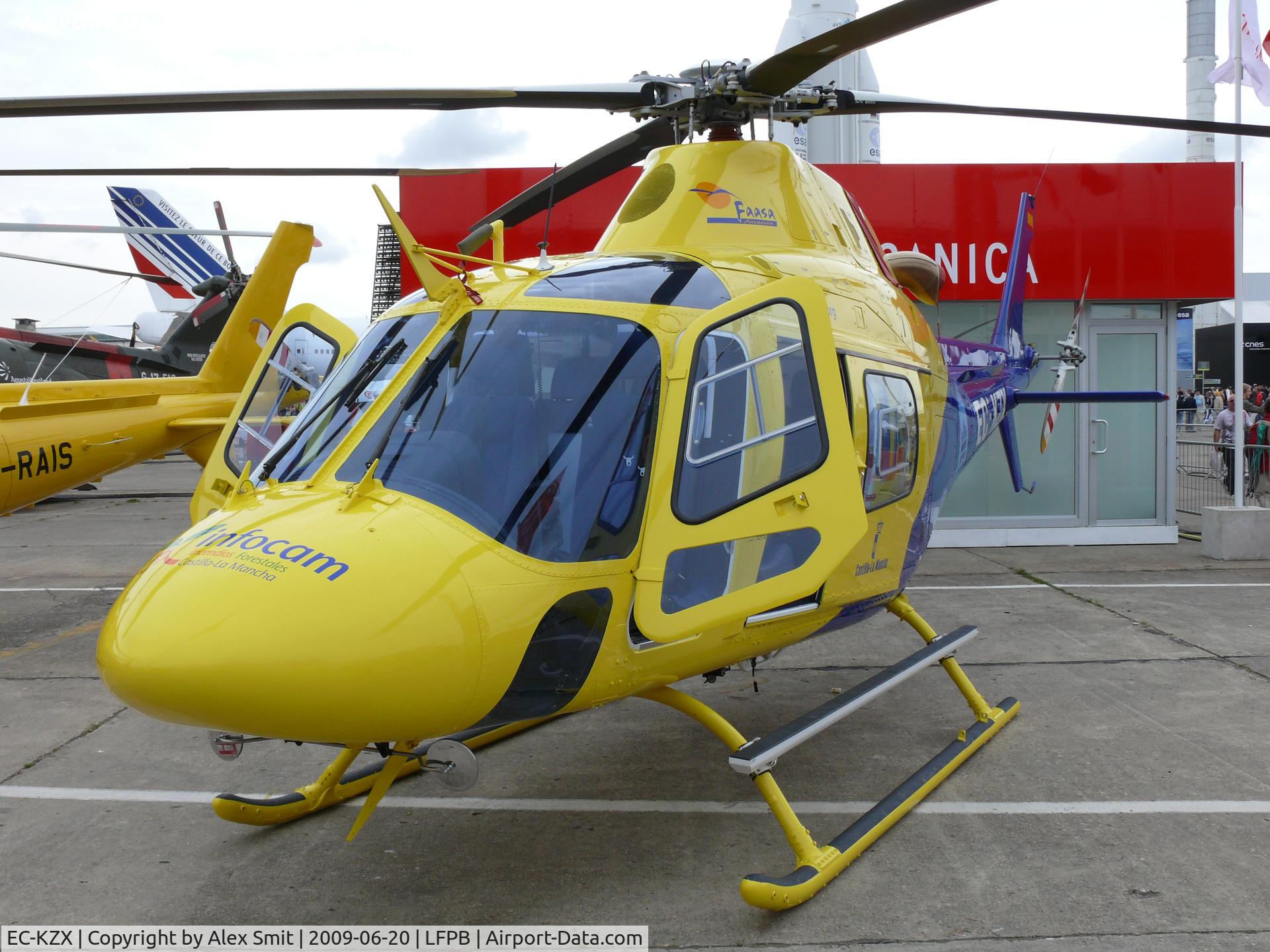 EC-KZX, Agusta A-119 Koala II C/N 14730, Agusta A119Ke Koala EC-KXZ Incendios Forestales Castillas-La Mancha