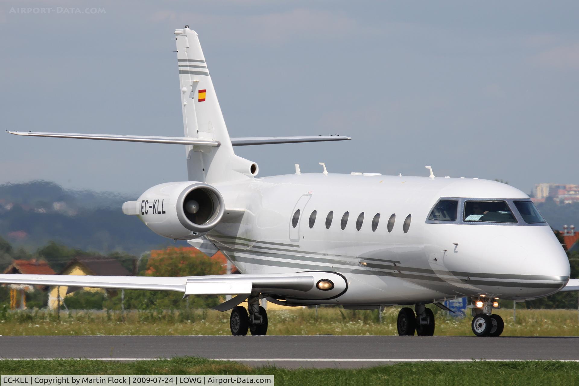 EC-KLL, 2007 Israel Aircraft Industries Gulfstream 200 C/N 171, .