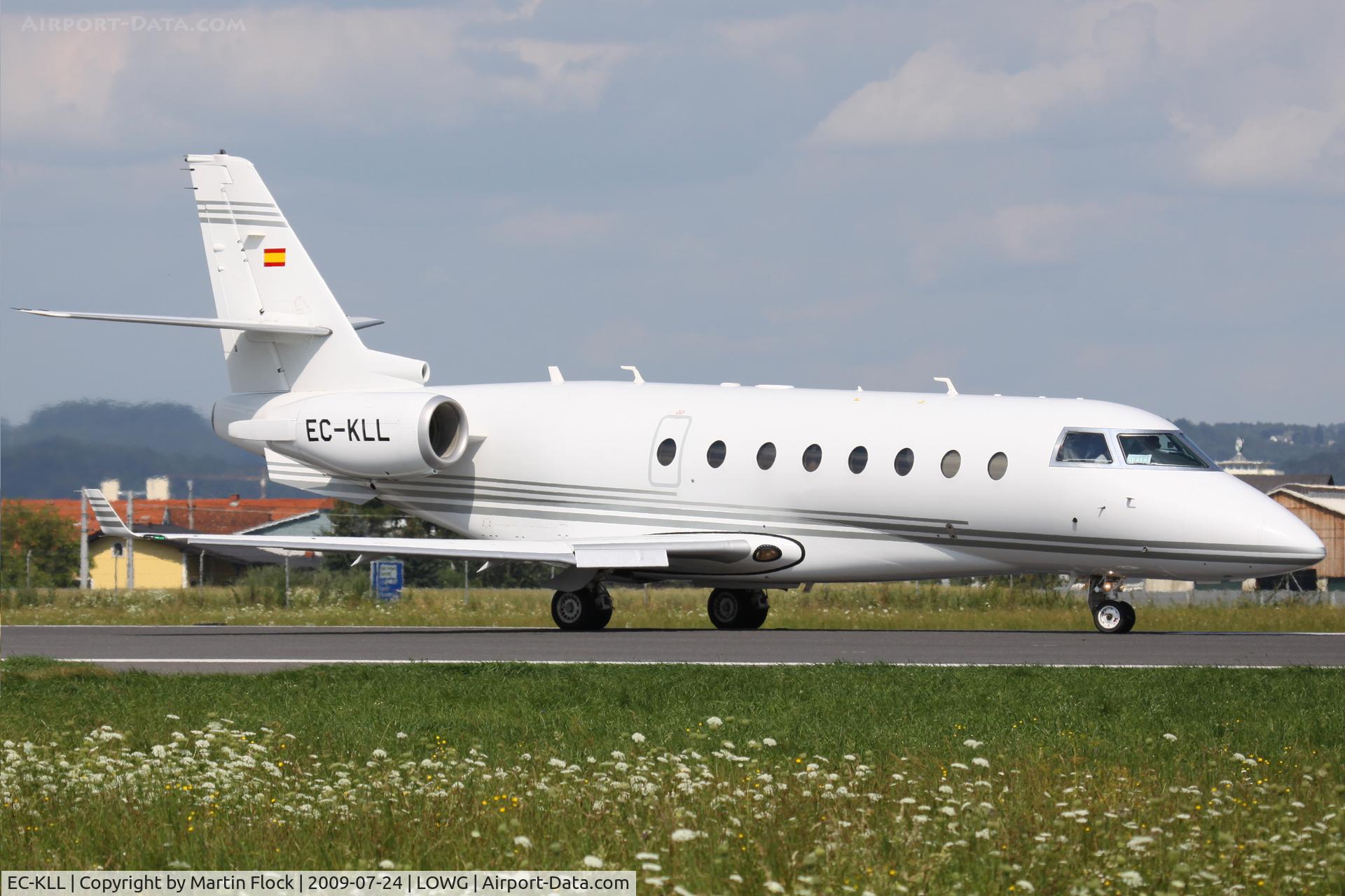 EC-KLL, 2007 Israel Aircraft Industries Gulfstream 200 C/N 171, .