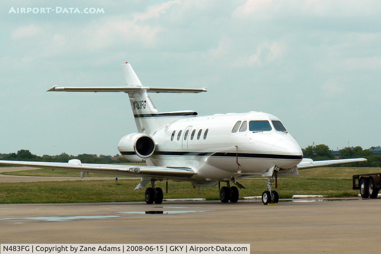 N483FG, 1980 Hawker Siddeley HS.125 Series 700A C/N 257094, At Arlington Municipal