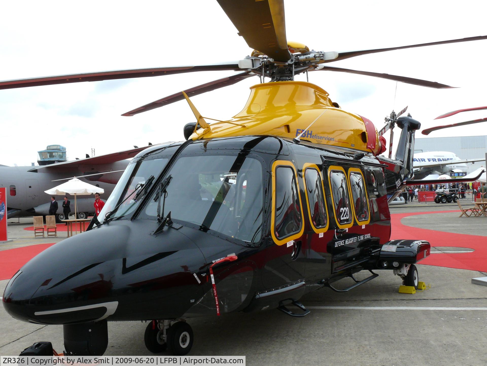 ZR326, 2009 AgustaWestland AW-139 C/N 31223, Agusta Westland AW139 ZR326 Defence Helicopter Flying school