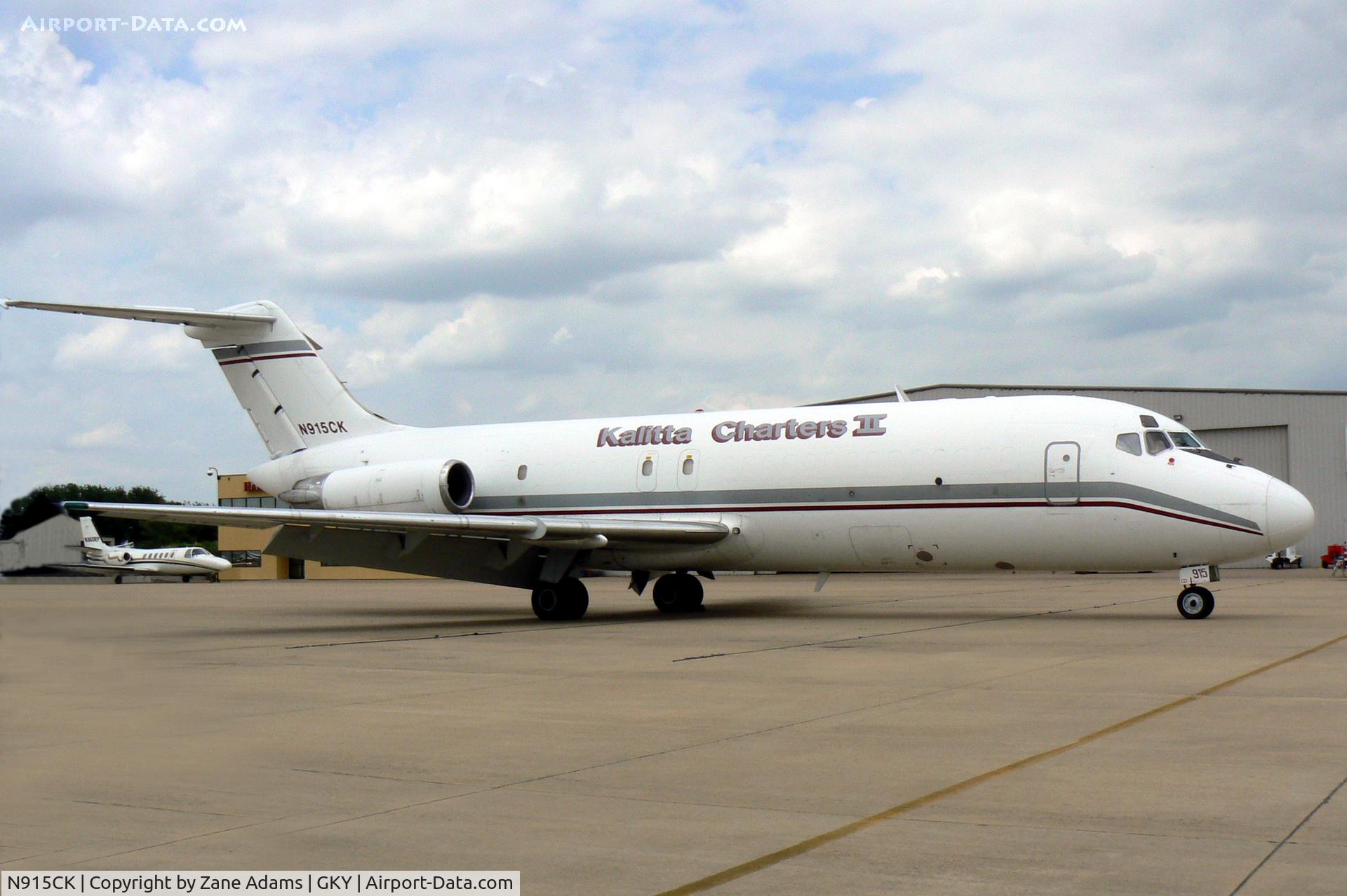 N915CK, 1967 Douglas DC-9-15F C/N 47086, At Arlington Municipal