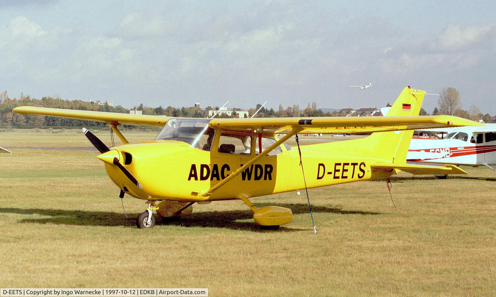 D-EETS, Cessna 172P C/N 17275904, Cessna 172P Skyhawk operated on behalf of ADAC (german automobile club) and WDR (regional radio broadcasting station) for traffic surveillance from Bonn-Hangelar airfield