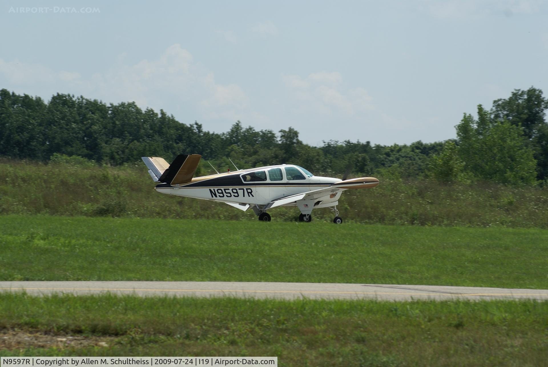 N9597R, 1959 Beech M35 Bonanza C/N D-6191, 1959 Beech M35