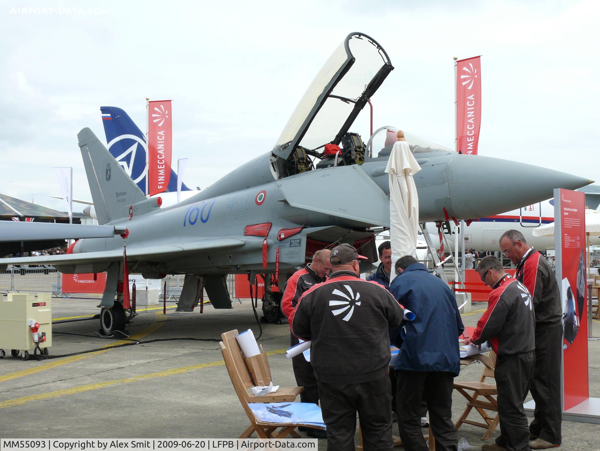 MM55093, Eurofighter EF-2000 Typhoon T C/N IT002, Eurofighter EF2000(T) Typhoon MM55093/4-31 Italian Air Force