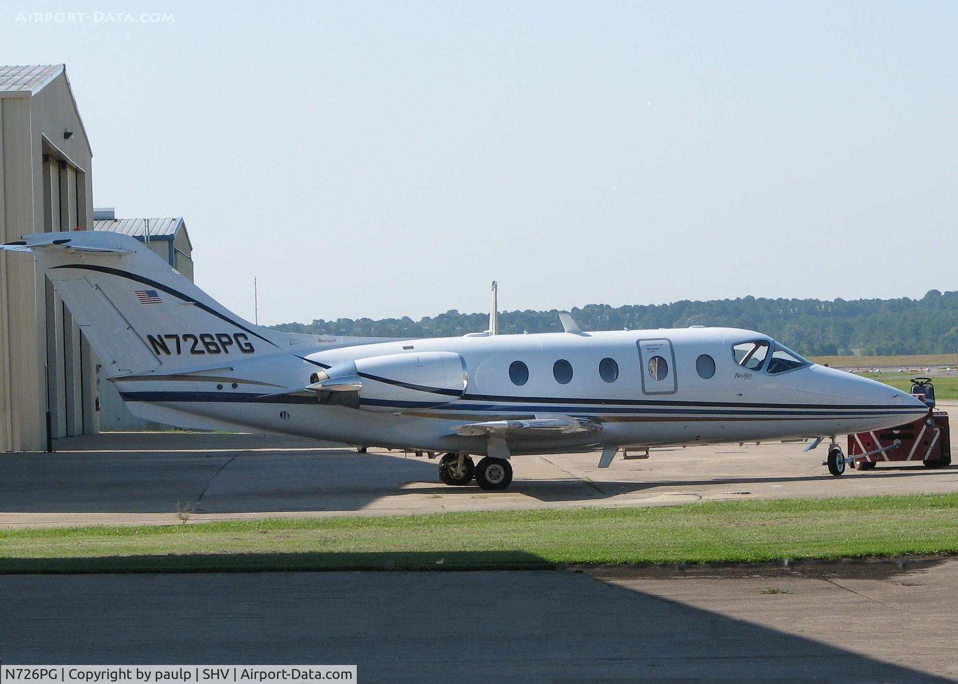 N726PG, Raytheon Aircraft Company 400A C/N RK-337, Shreveport Regional.