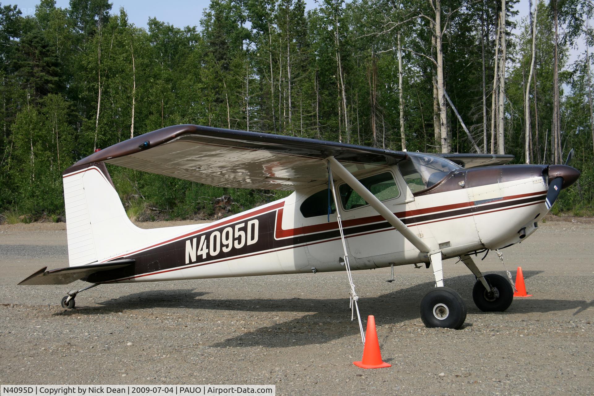N4095D, 1957 Cessna 182A Skylane C/N 34795, PAUO