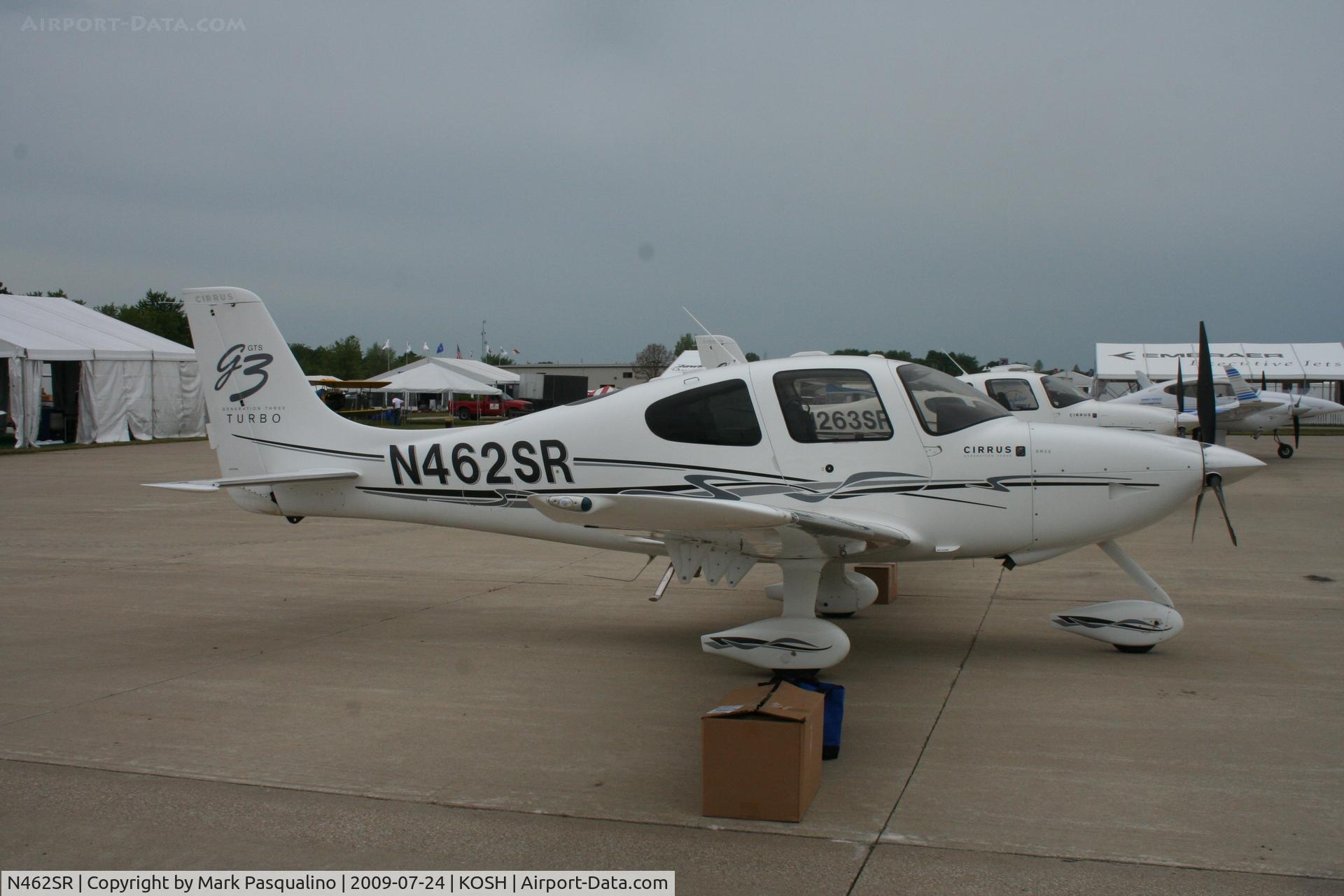 N462SR, 2007 Cirrus SR22 C/N 2495, SR22