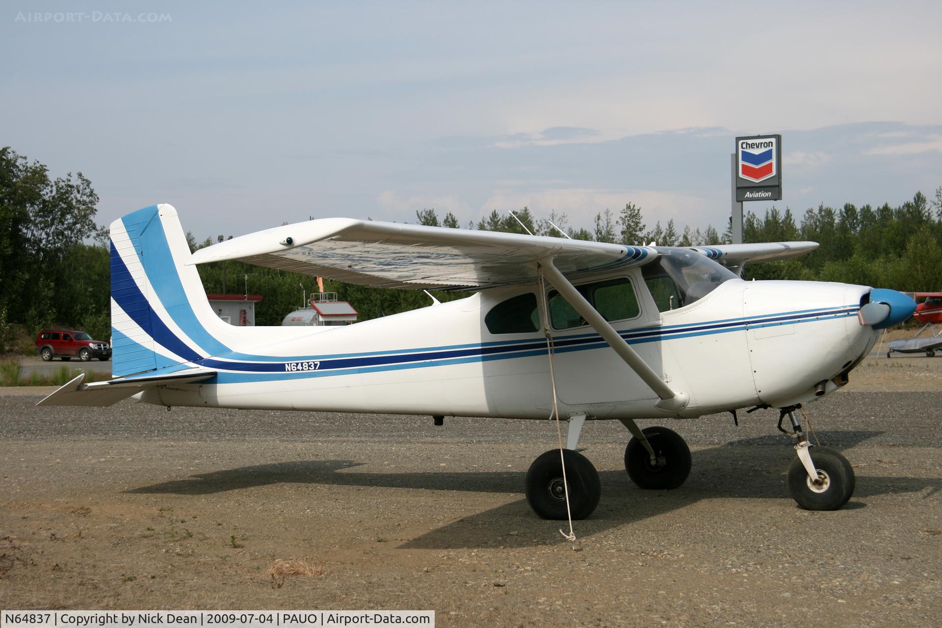 N64837, 1958 Cessna 182A Skylane C/N 51322, PAUO