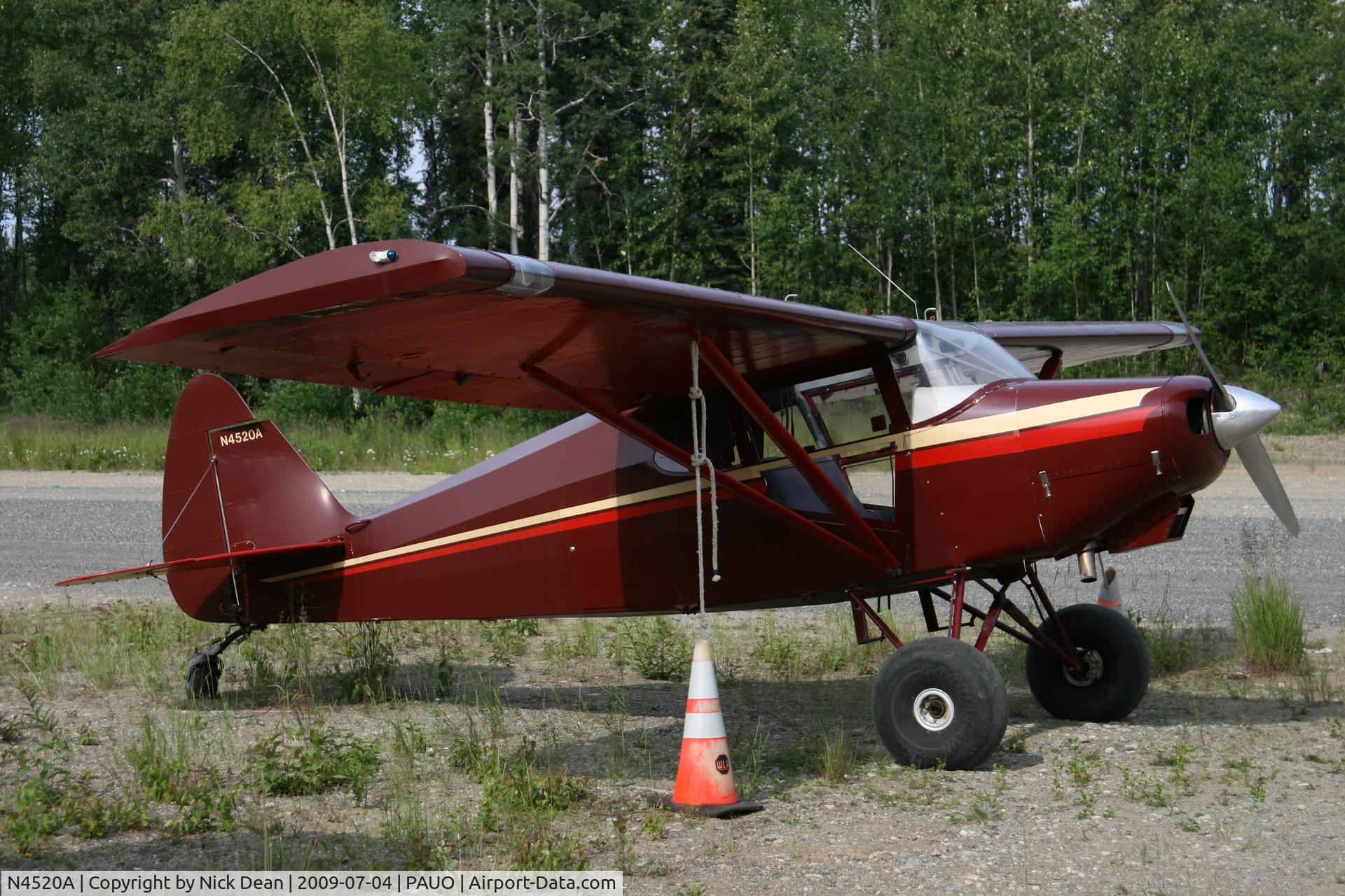 N4520A, 1957 Piper PA-22-150 C/N 22-3827, PAUO