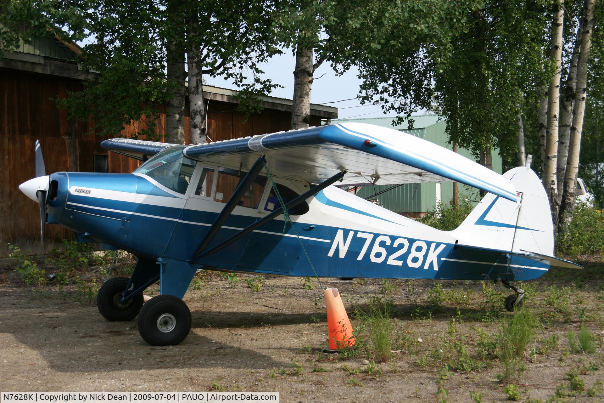 N7628K, 1950 Piper PA-20 Pacer C/N 20-446, PAUO
