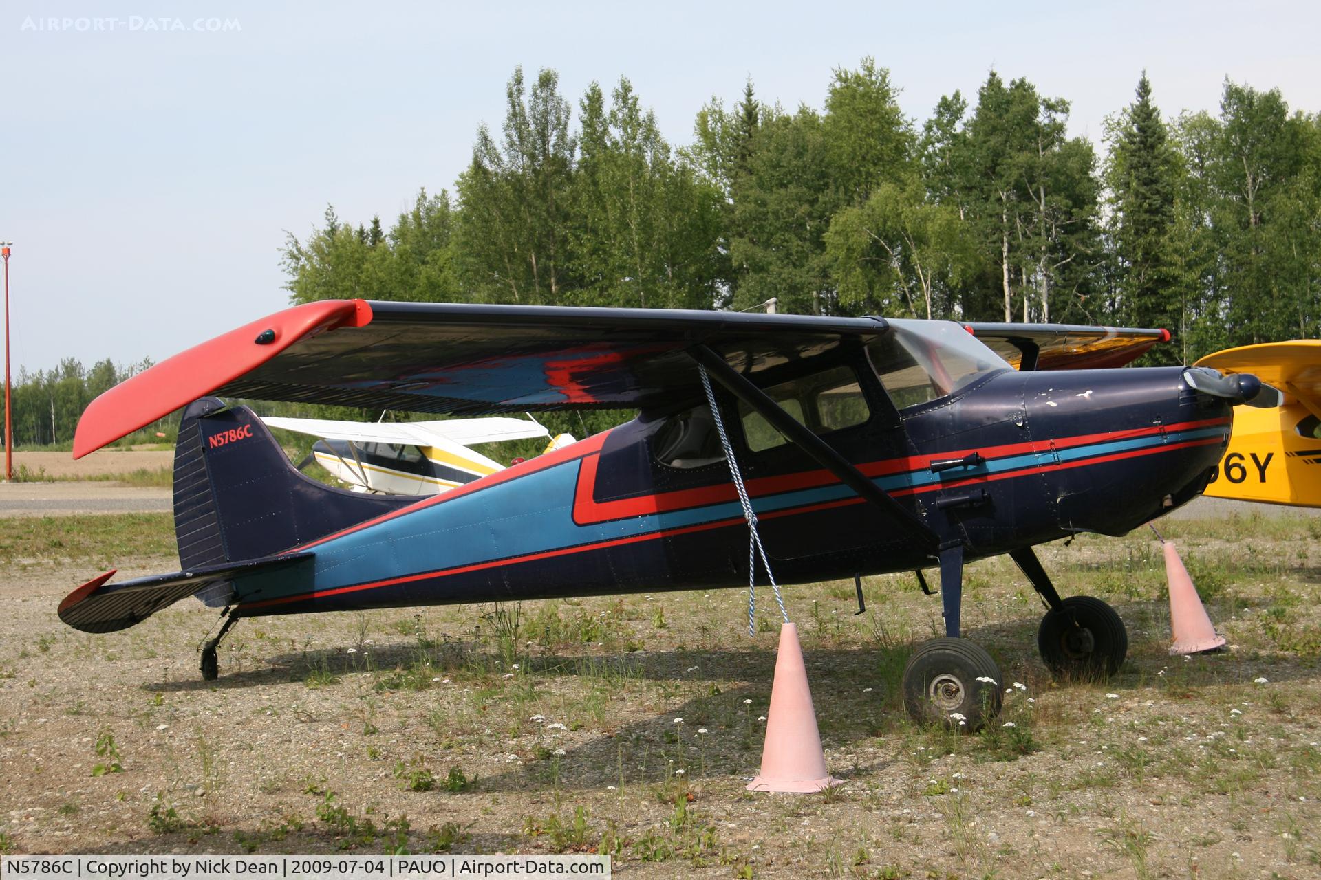N5786C, 1950 Cessna 170A C/N 19740, PAUO