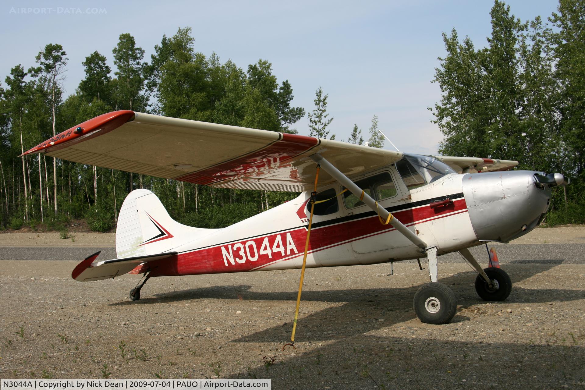 N3044A, 1953 Cessna 170B C/N 25688, PAUO