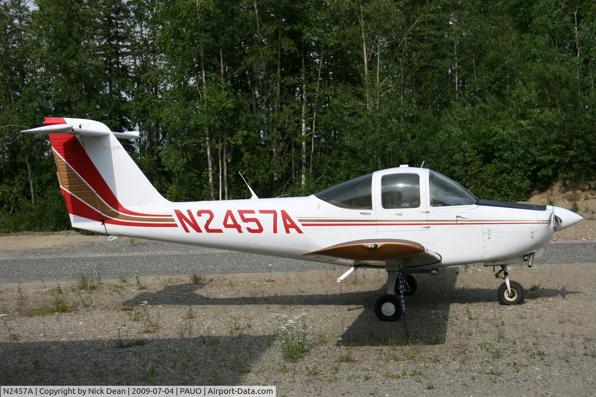 N2457A, 1978 Piper PA-38-112 Tomahawk Tomahawk C/N 38-78A0699, PAUO