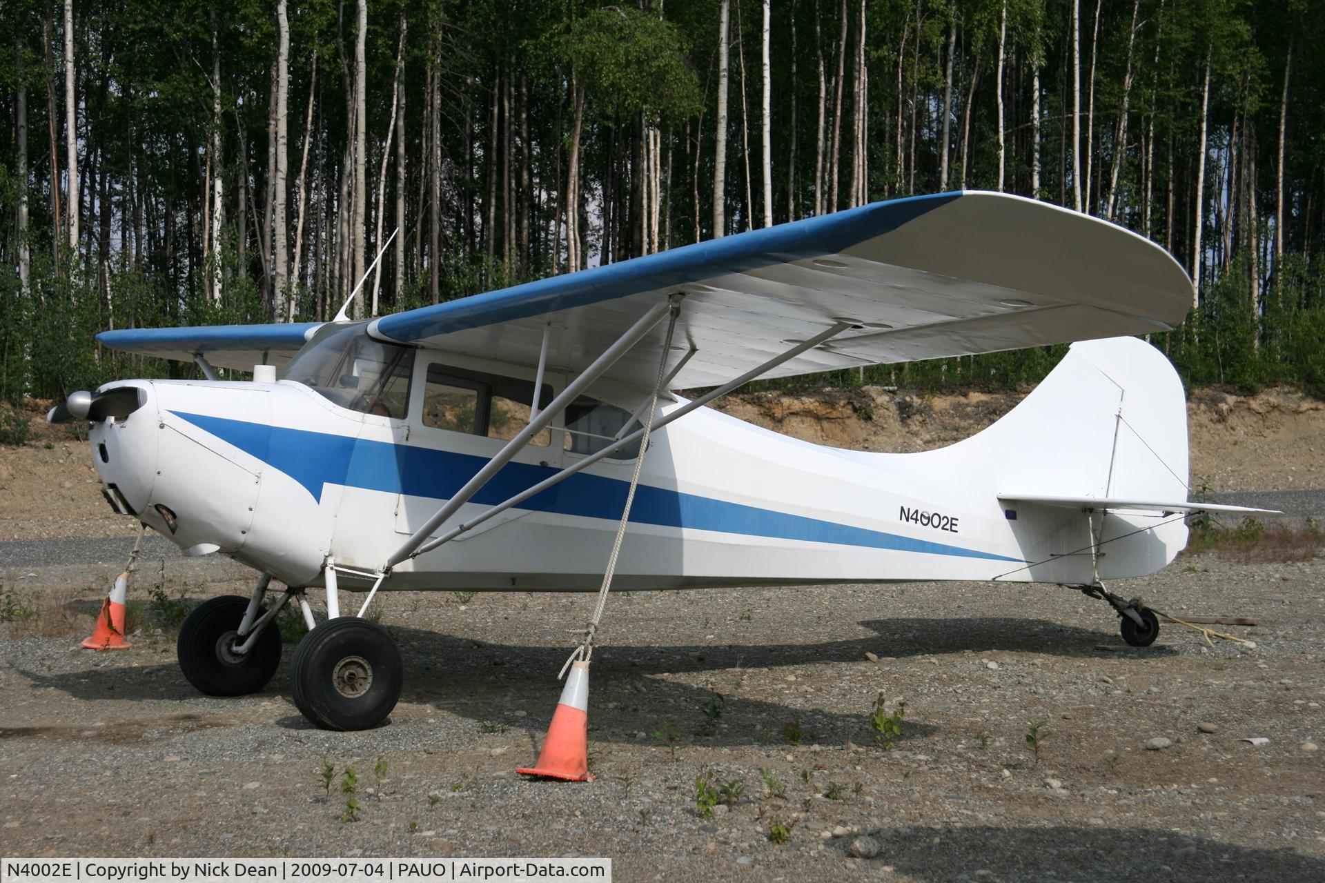 N4002E, 1947 Aeronca 11BC Chief C/N 11BC-90, PAUO